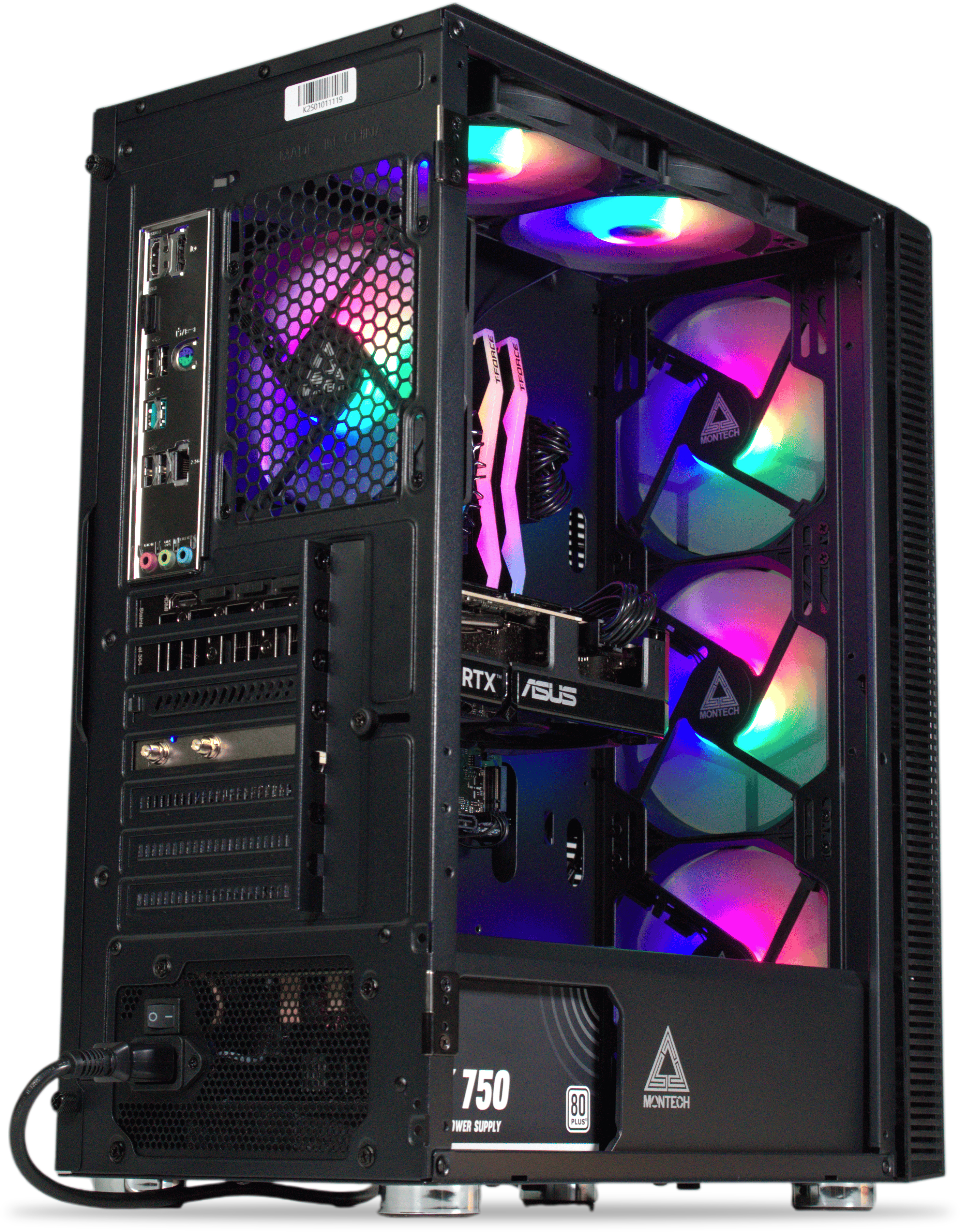 AURA PC - Computador AURA Gamer-PC Powered by ASUS Intel i5 14400F 32GB DDR5 1TB RTX 5060 Ti WiFi W11