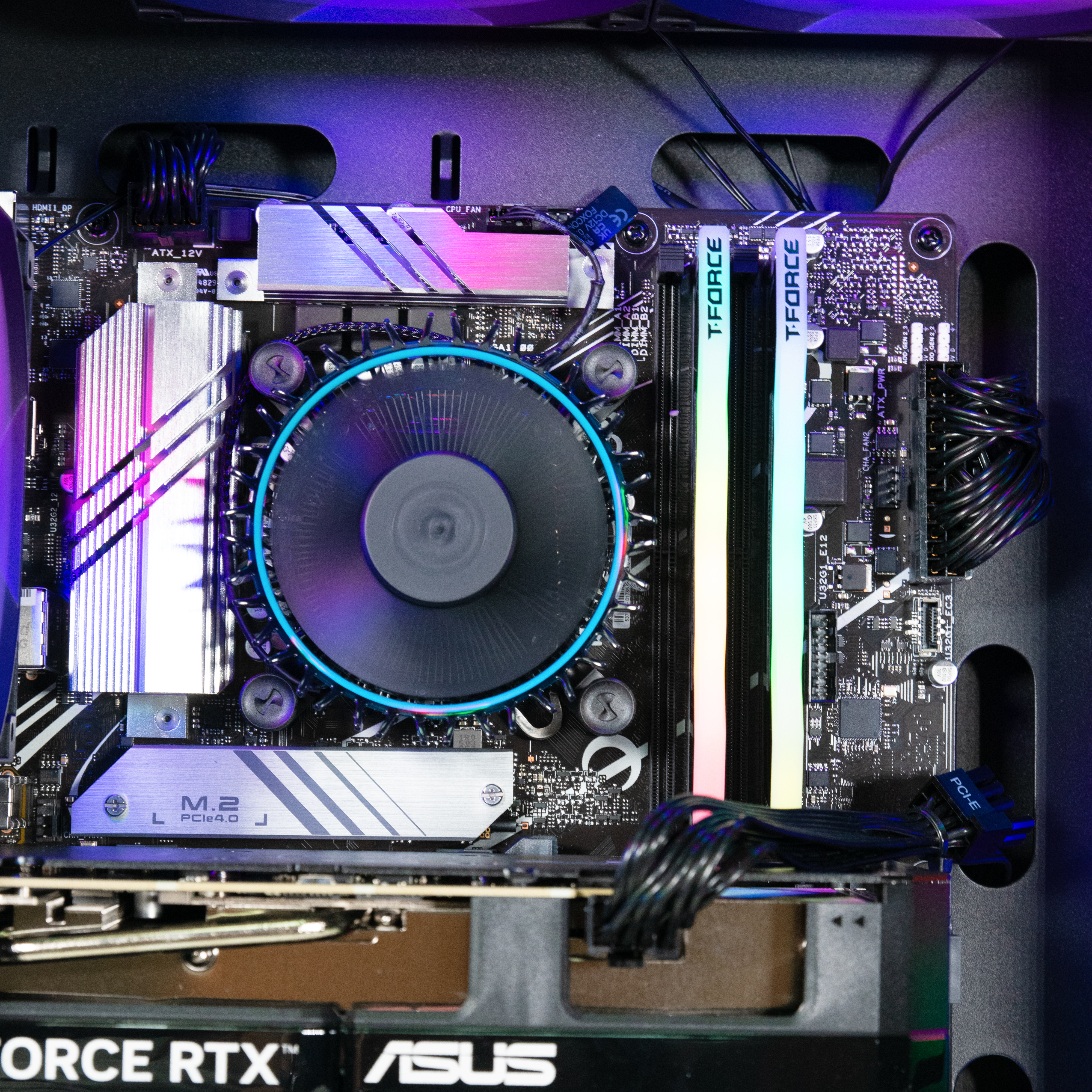 AURA PC - Computador AURA Gamer-PC Powered by ASUS Intel i5 14400F 32GB DDR5 1TB RTX 5060 Ti WiFi W11