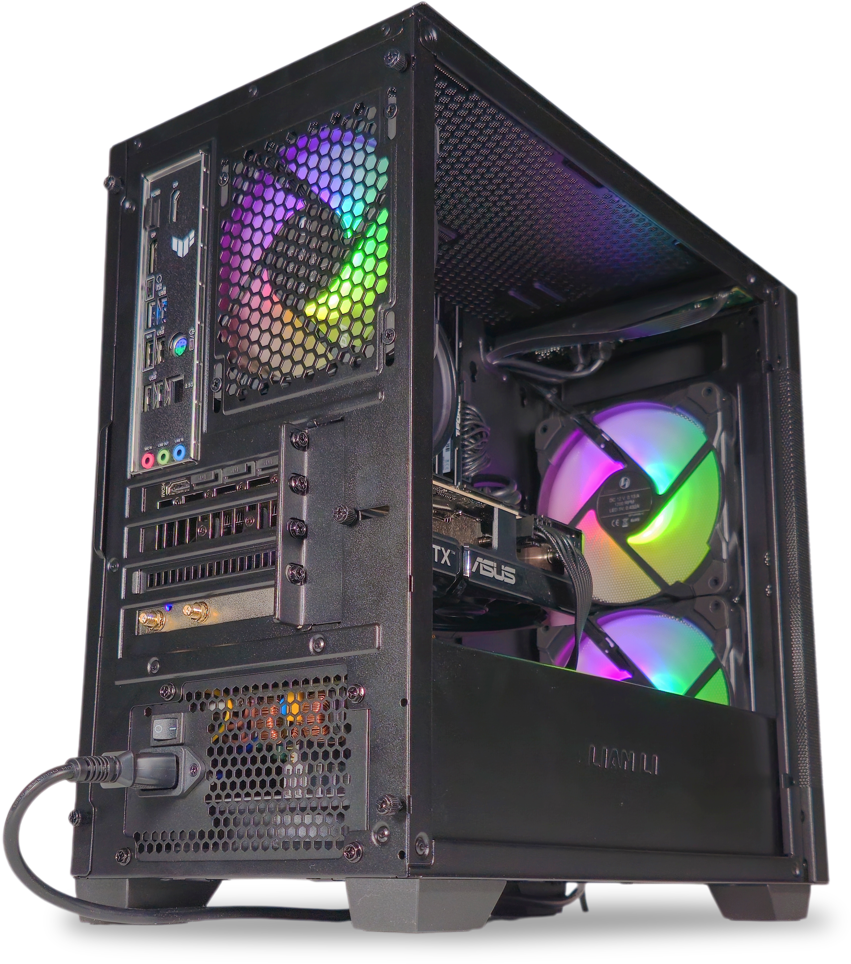 AURA PC - Computador AURA Gamer-PC Powered by ASUS Ryzen 5 7500F 32GB DDR5 1TB RTX 5060 Ti 16GB WiFi W11