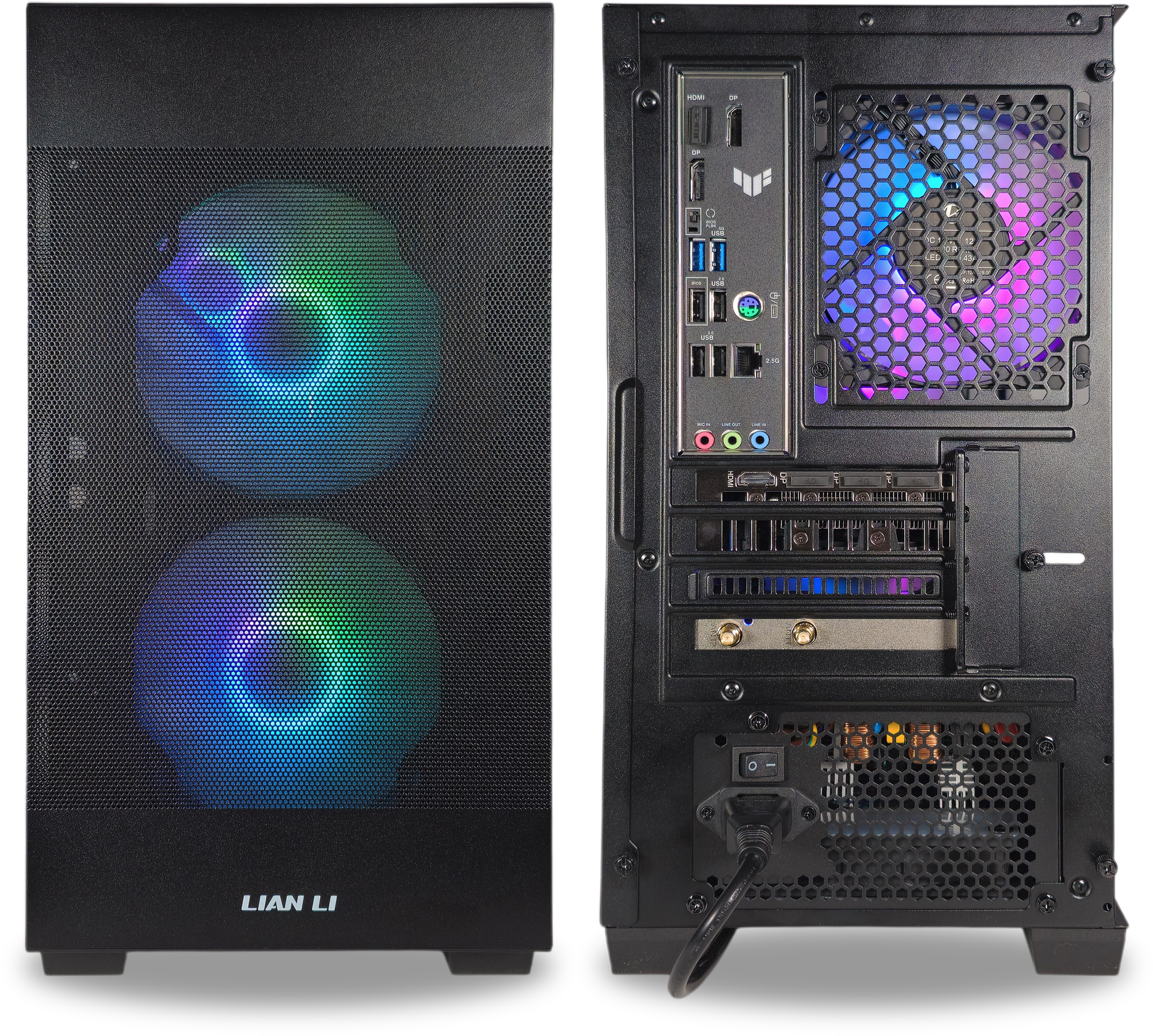 AURA PC - Computador AURA Gamer-PC Powered by ASUS Ryzen 5 7500F 32GB DDR5 1TB RTX 5060 Ti 16GB WiFi W11