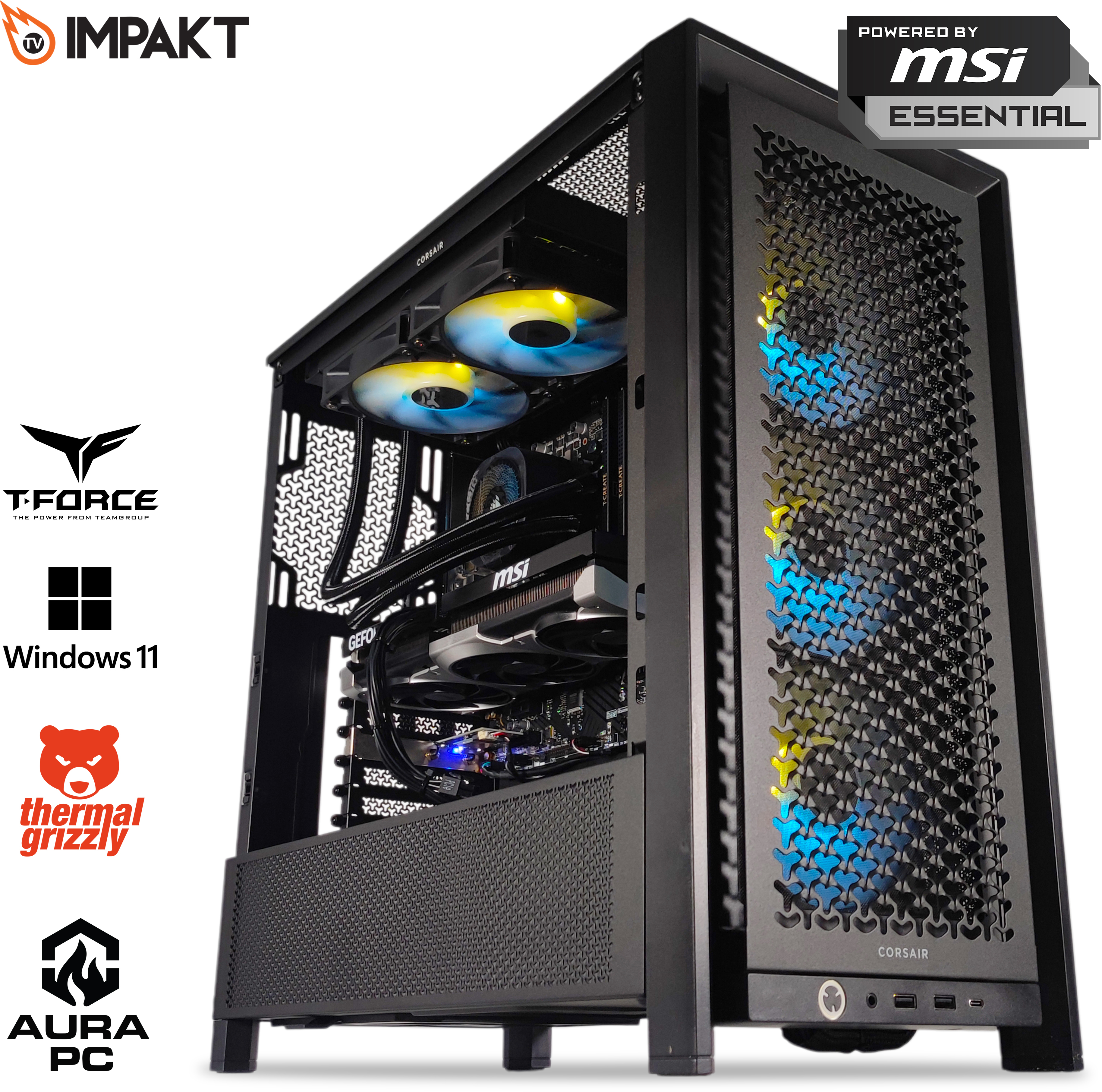 - Computador AURA Gamer-PC Intel i5 14400F 32GB DDR5 1TB RTX 5060 Ti 16GB WiFi W11 Picture of - Computador AURA Gamer-PC Intel i5 14400F 32GB DDR5 1TB RTX 5060 Ti 16GB WiFi W11