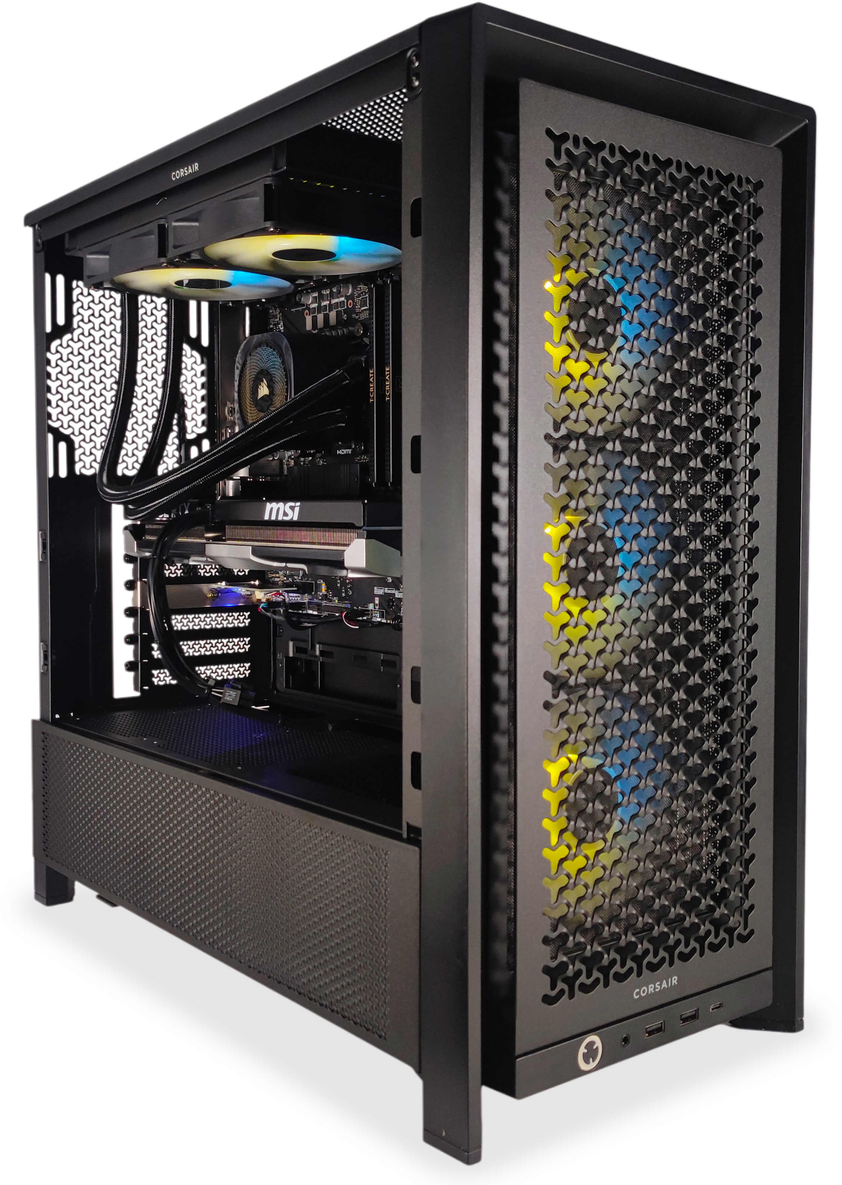 AURA PC - Computador AURA Gamer-PC Intel i5 14400F 32GB DDR5 1TB RTX 5060 Ti 16GB WiFi W11