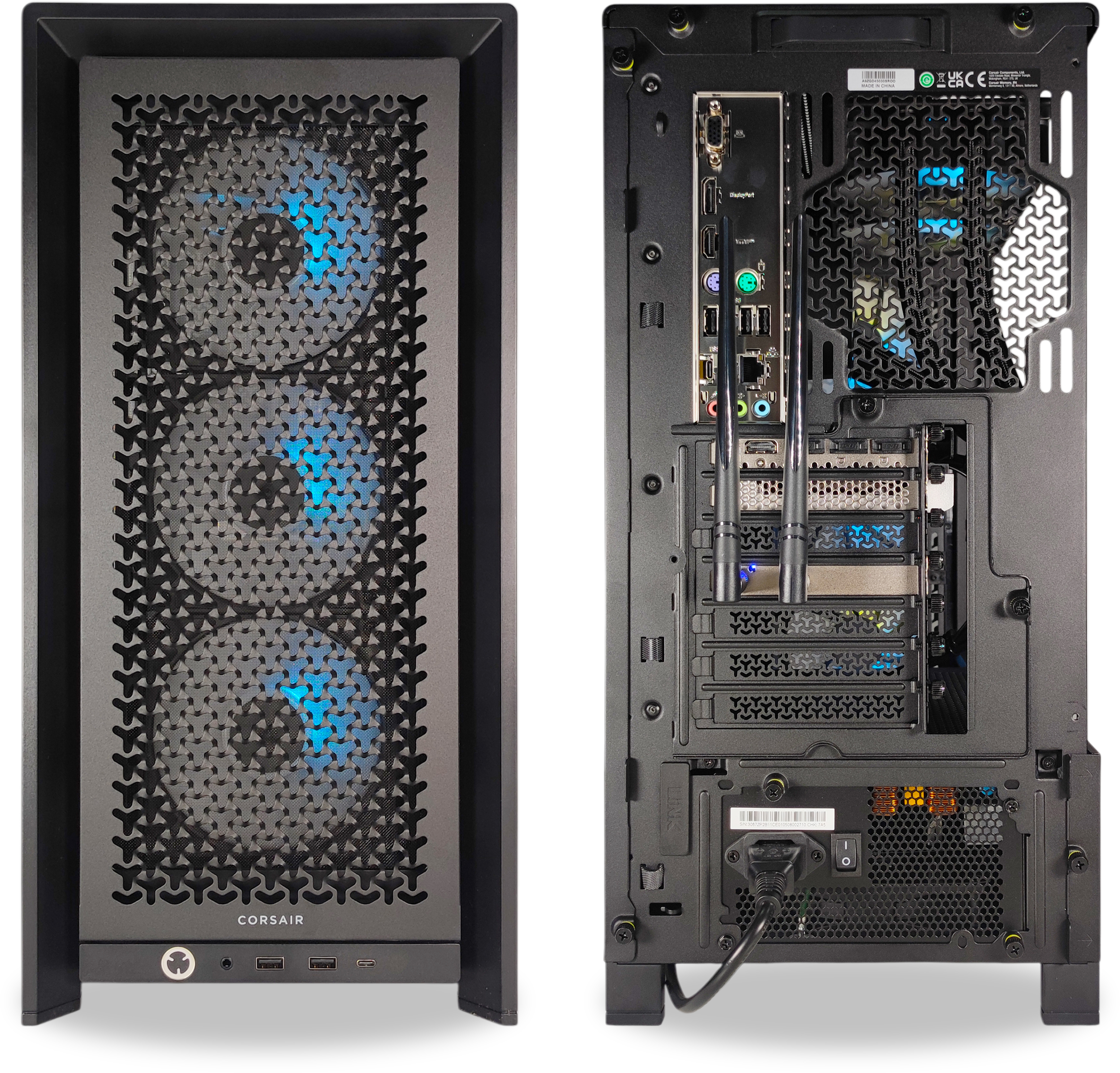 AURA PC - Computador AURA Gamer-PC Intel i5 14400F 32GB DDR5 1TB RTX 5060 Ti 16GB WiFi W11