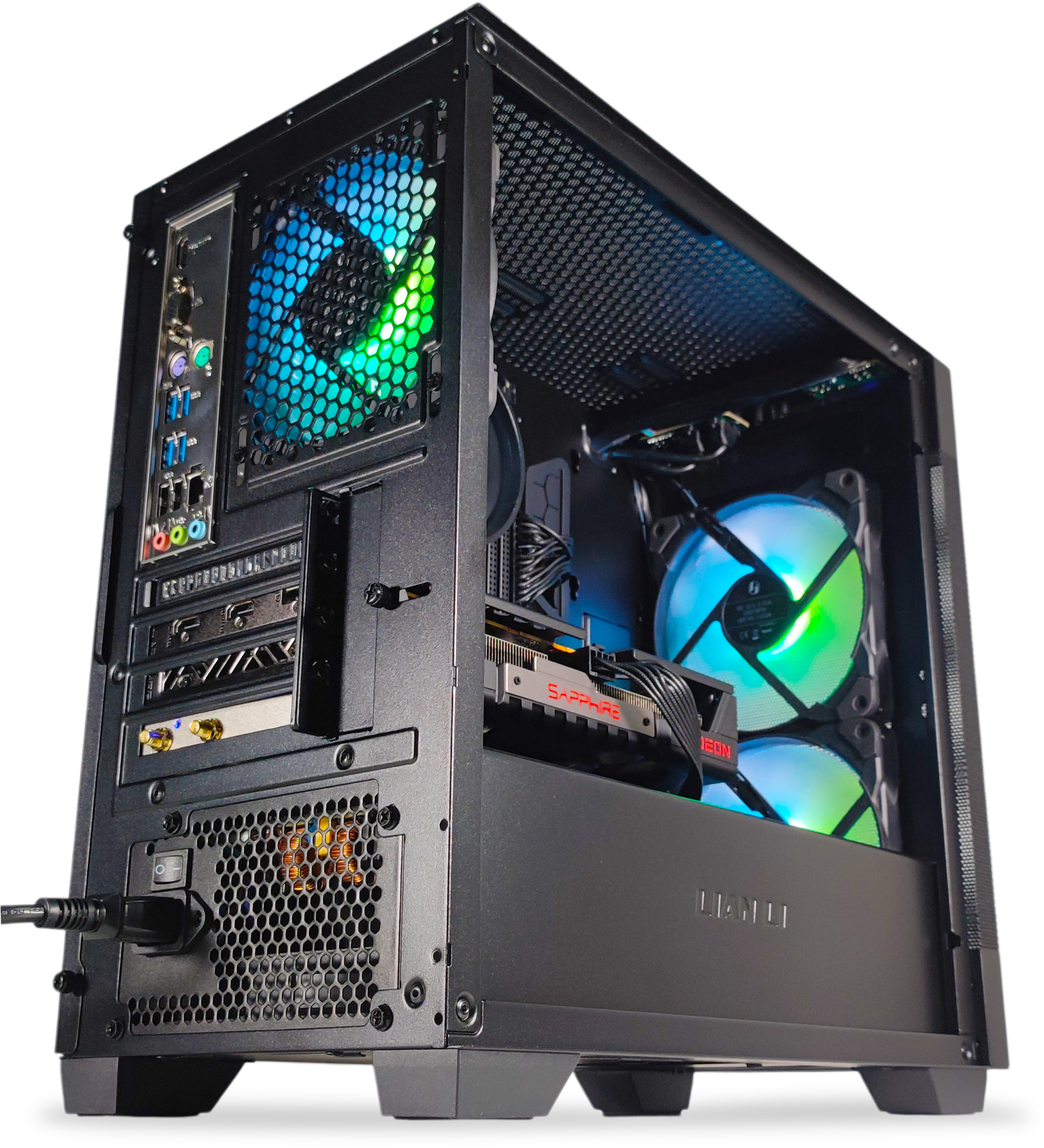 AURA PC - Computador AURA Gamer-PC Ryzen 5 7500F 32GB DDR5 1TB RX 9060 XT 16GB WiFi W11