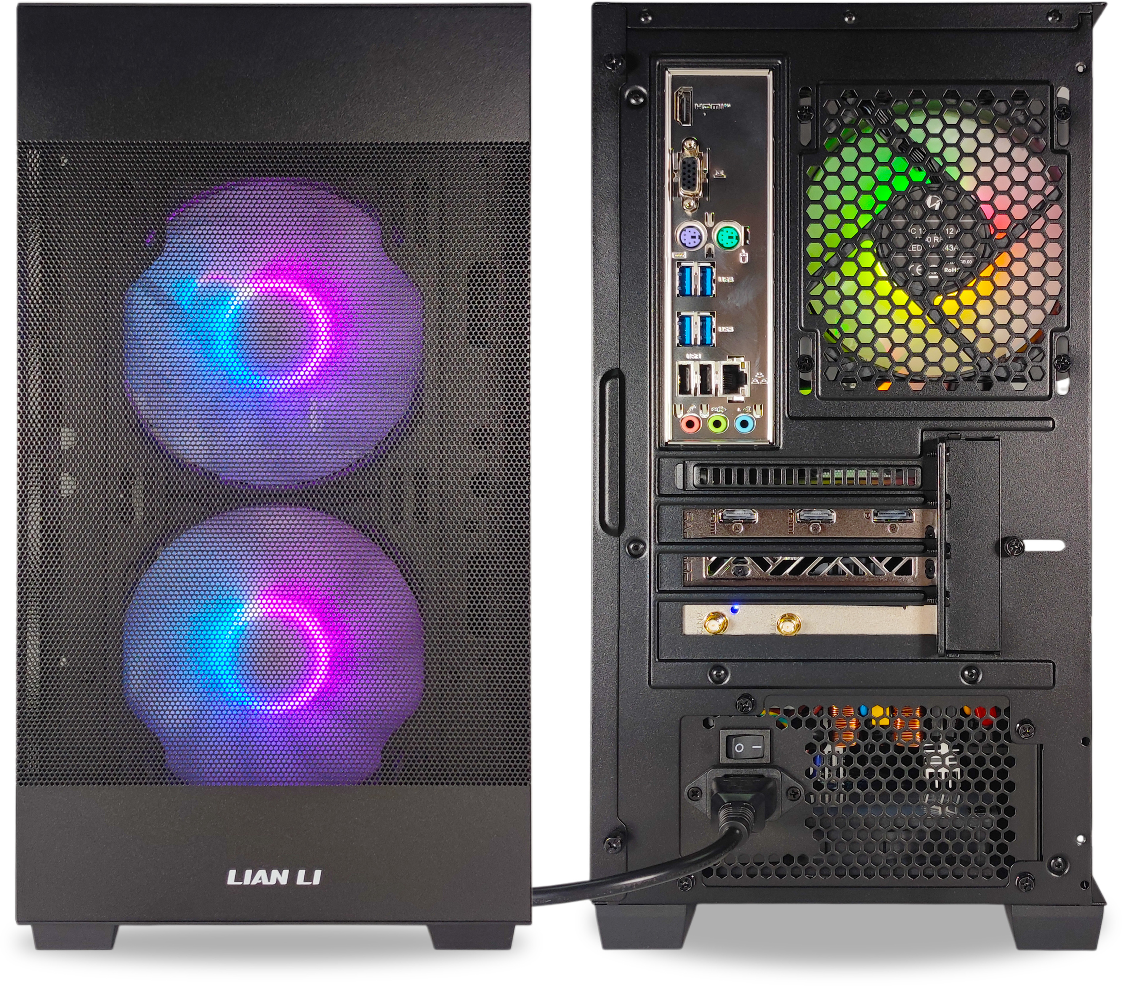 AURA PC - Computador AURA Gamer-PC Ryzen 5 7500F 32GB DDR5 1TB RX 9060 XT 16GB WiFi W11