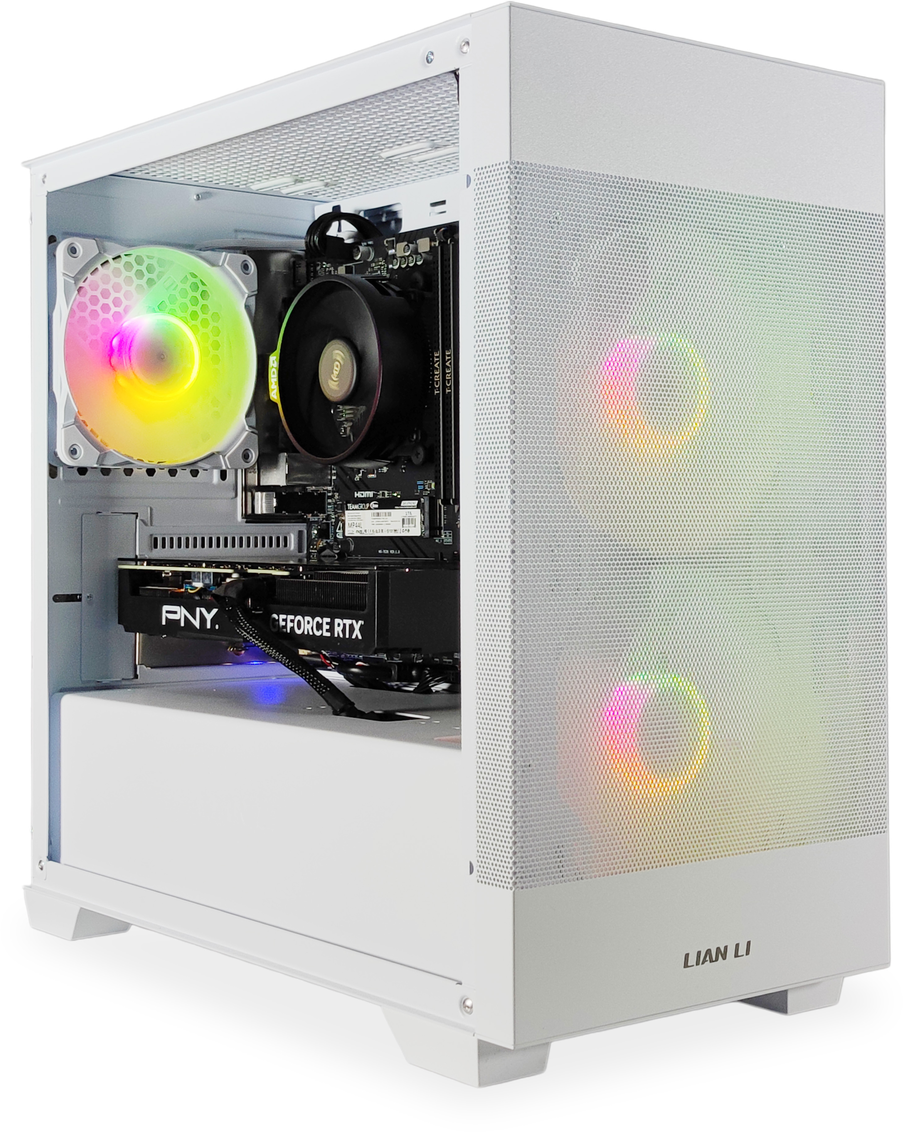 AURA PC - Computador AURA Gamer-PC Ryzen 5 7500F 32GB DDR5 1TB RTX 4070 SUPER WiFi W11