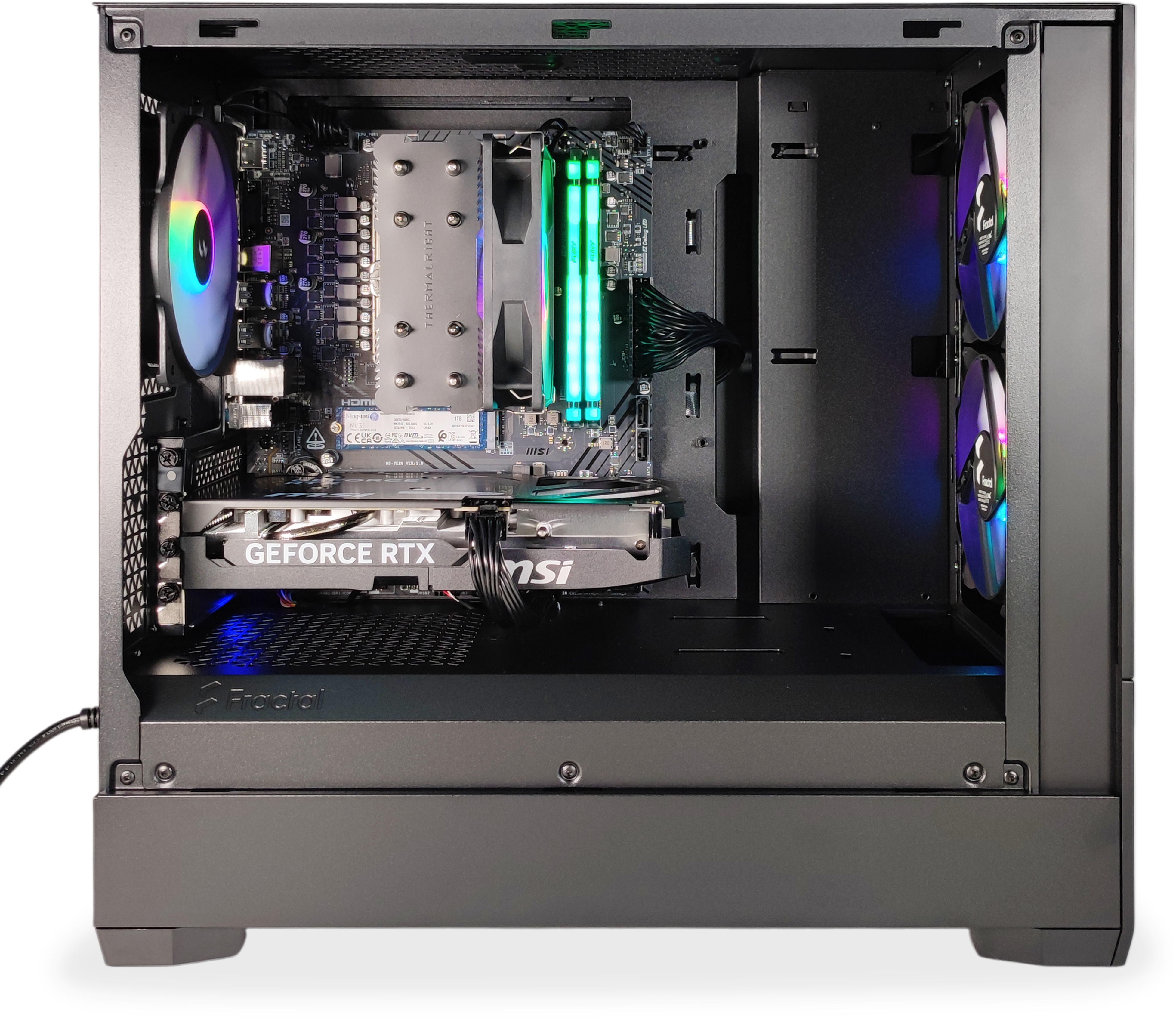 AURA PC - Computador AURA Gamer-PC Ryzen 5 7500F 32GB DDR5 1TB RTX 5060 Ti 16GB WiFi W11