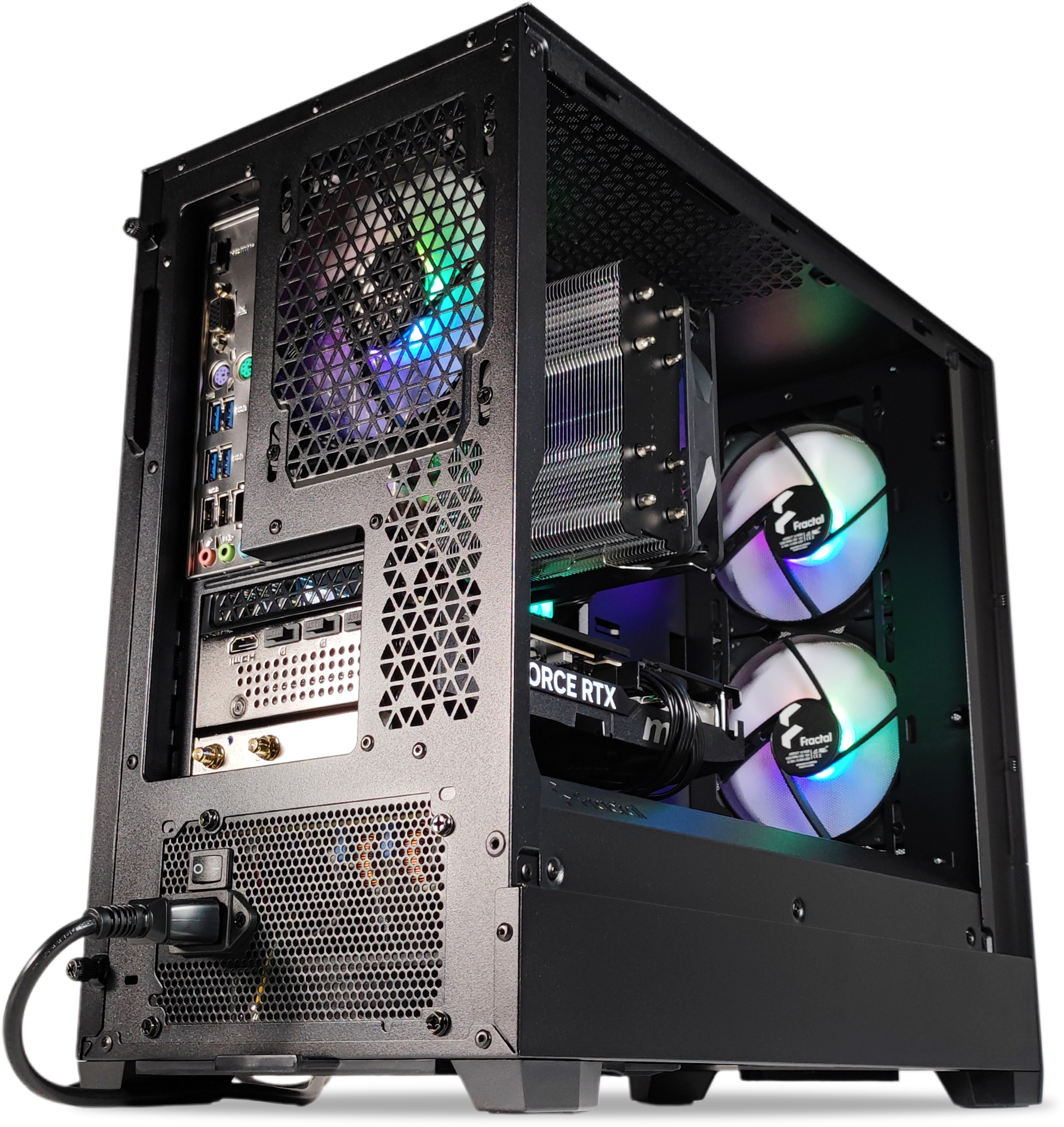 AURA PC - Computador AURA Gamer-PC Ryzen 5 7500F 32GB DDR5 1TB RTX 5060 Ti 16GB WiFi W11