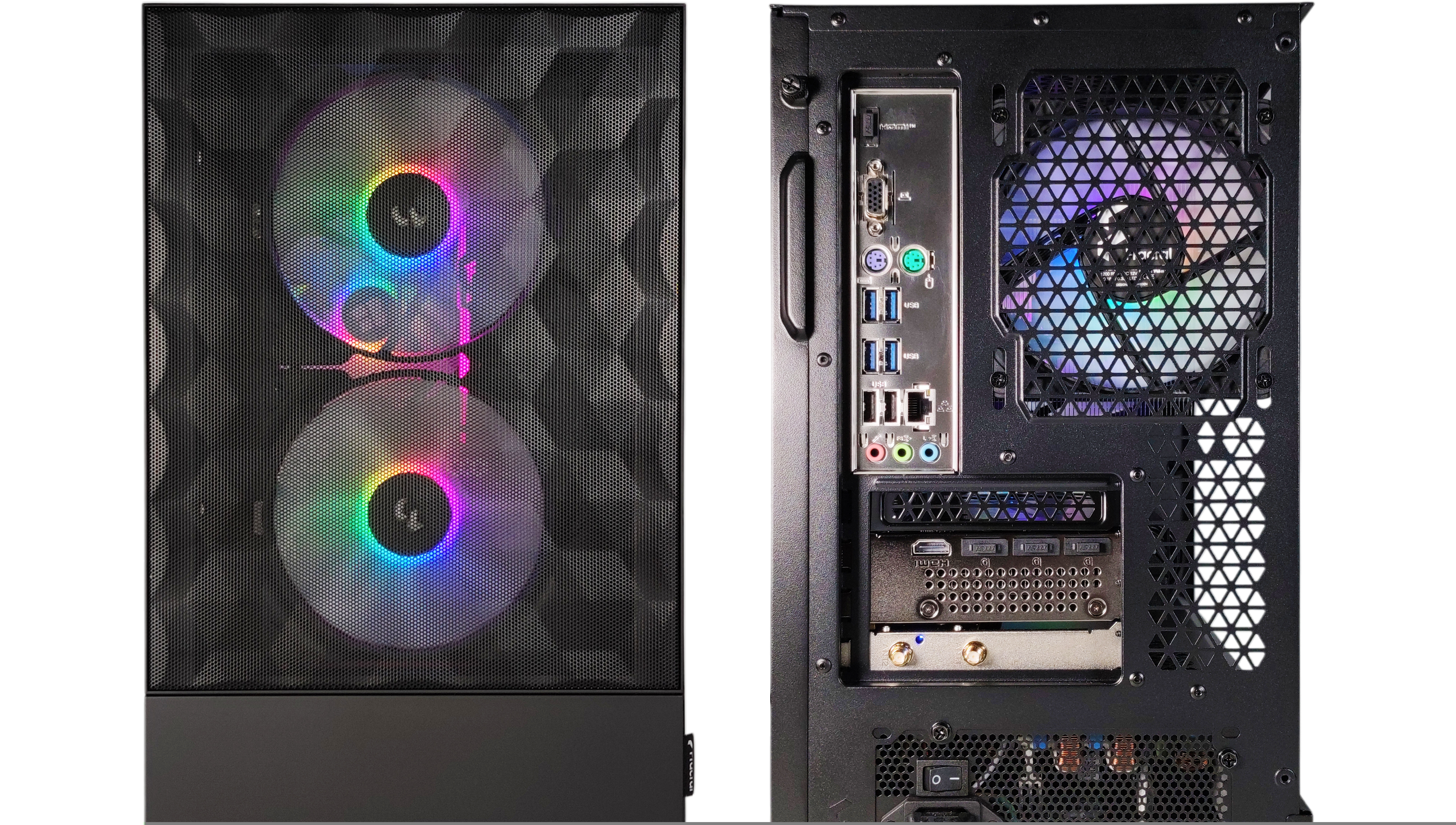 AURA PC - Computador AURA Gamer-PC Ryzen 5 7500F 32GB DDR5 1TB RTX 5060 Ti 16GB WiFi W11