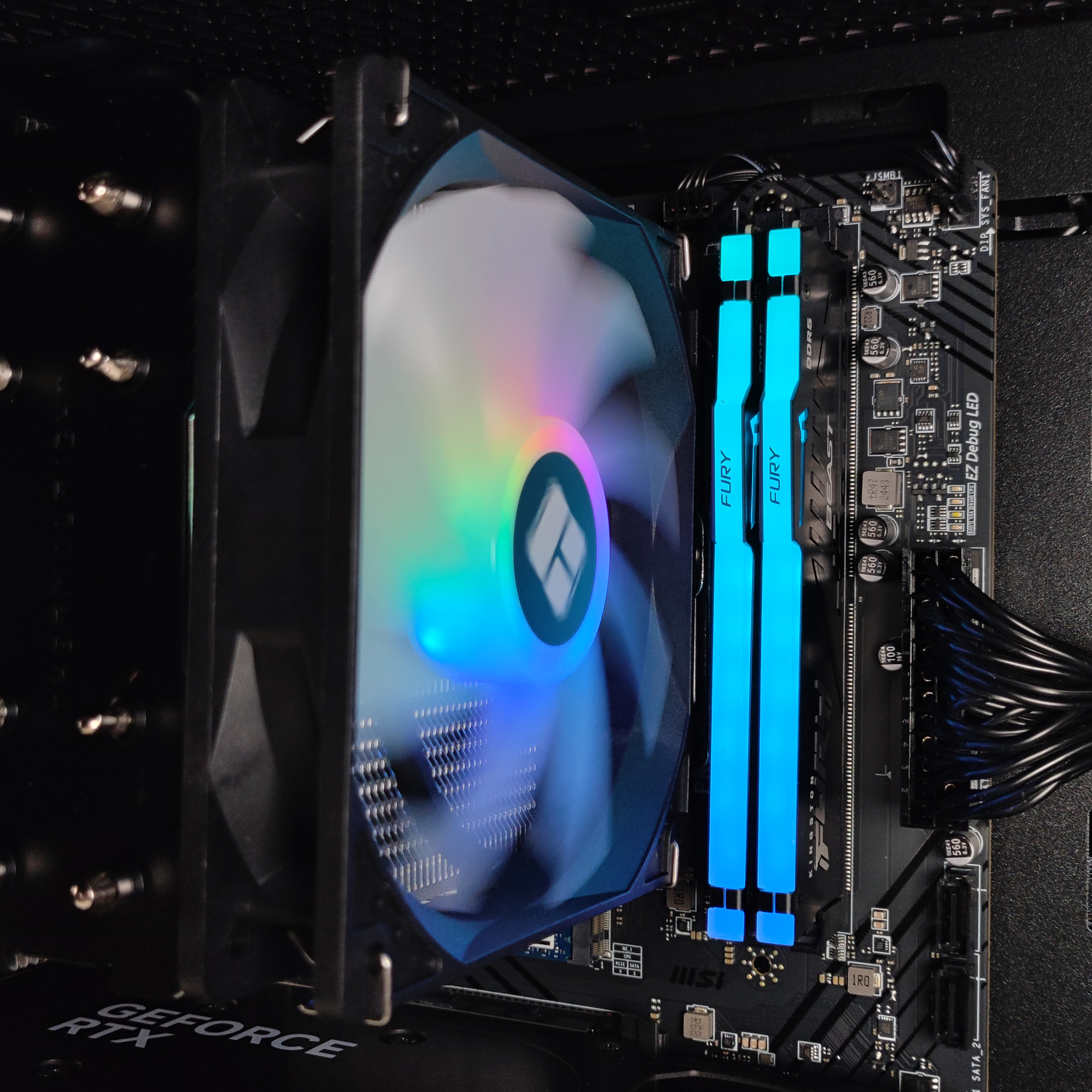 AURA PC - Computador AURA Gamer-PC Ryzen 5 7500F 32GB DDR5 1TB RTX 5060 Ti 16GB WiFi W11