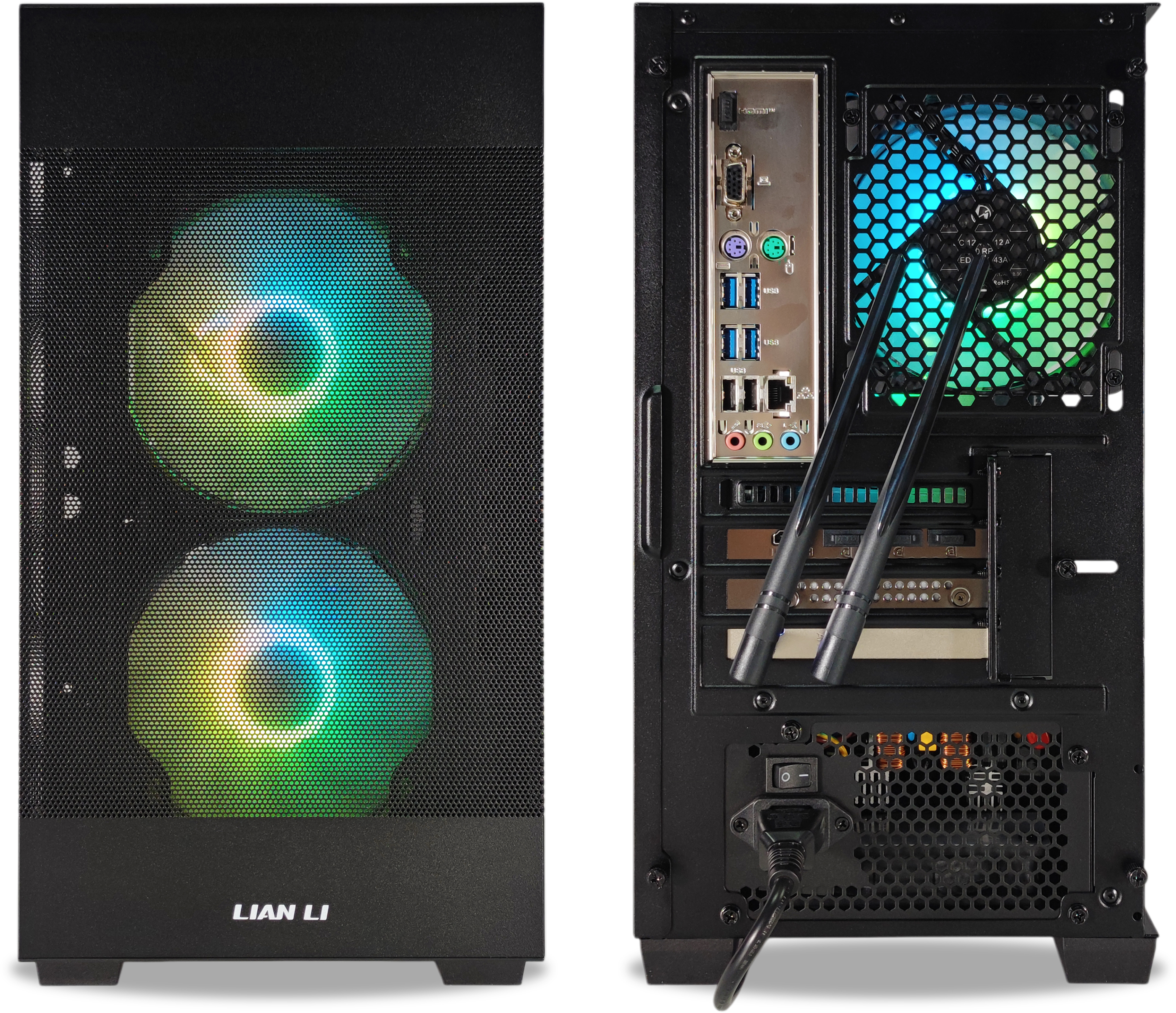 AURA PC - Computador AURA Gamer-PC Ryzen 5 7500F 32GB DDR5 1TB RTX 5060 WiFi W11