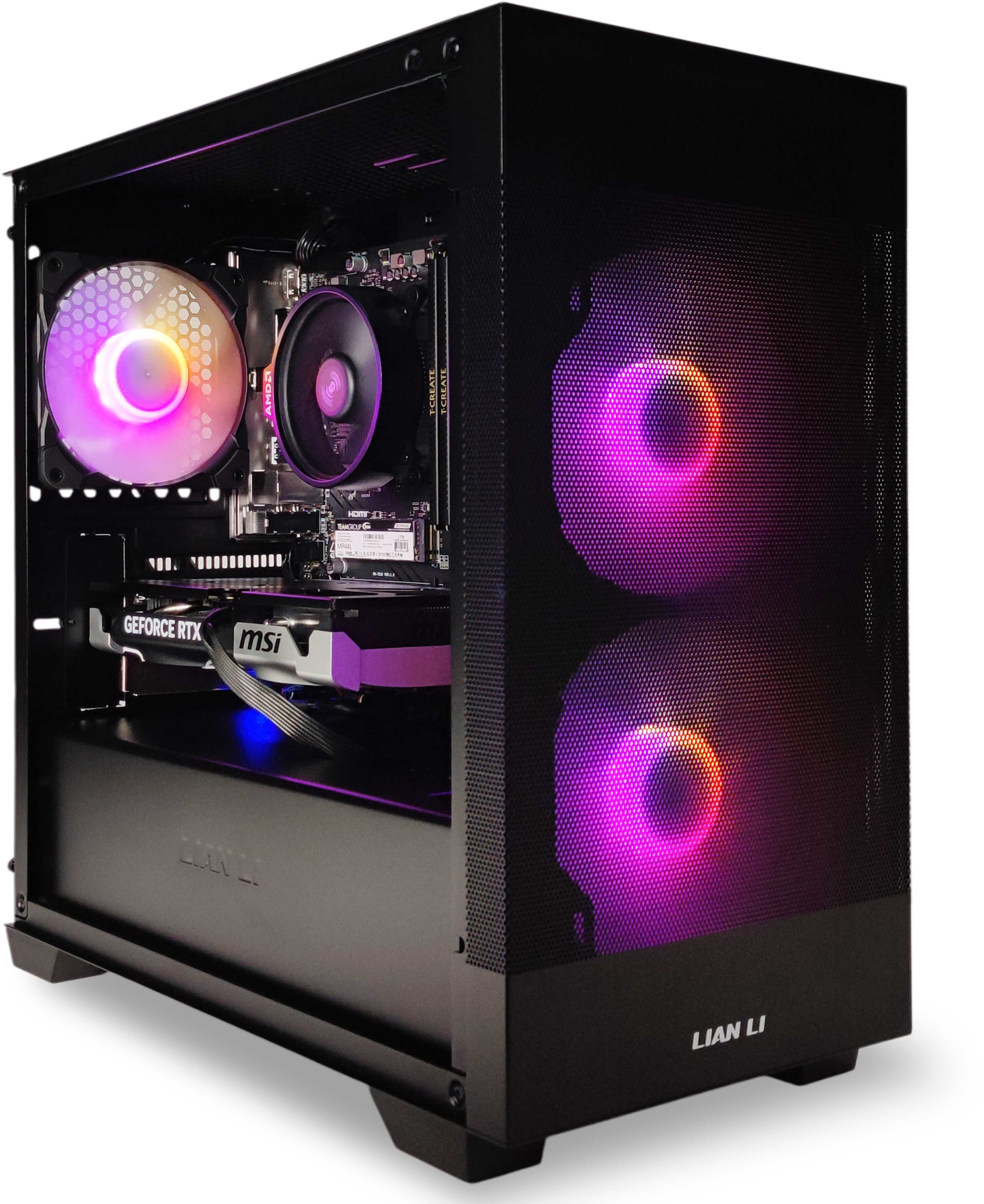 AURA PC - Computador AURA Gamer-PC Ryzen 5 7500F 32GB DDR5 1TB RTX 5060 Ti 16GB WiFi W11 V2