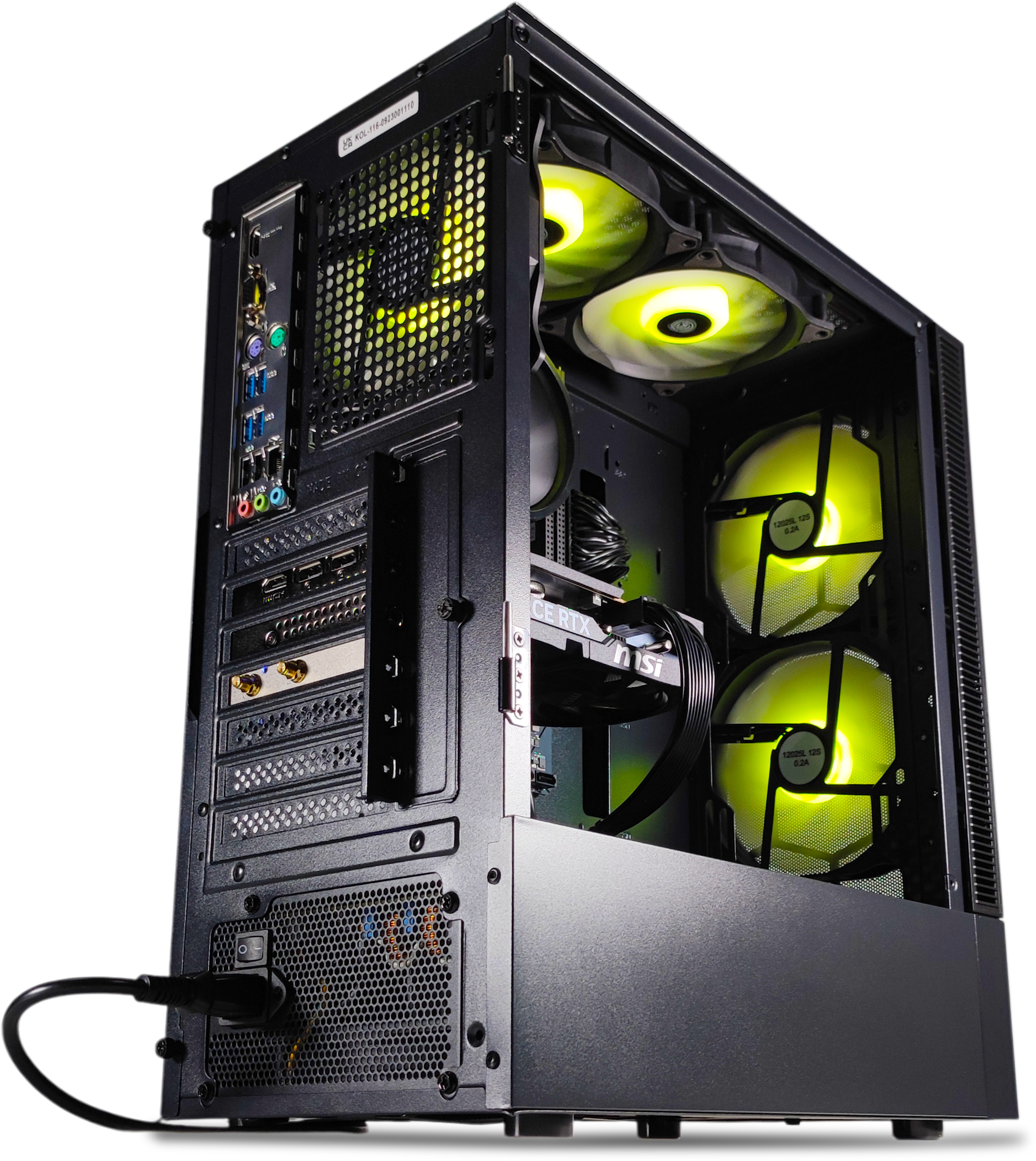 AURA PC - Computador AURA Gamer-PC *Team 7 Edition* Ryzen 5 7500F 32GB DDR5 1TB RTX 5060 WiFi W11