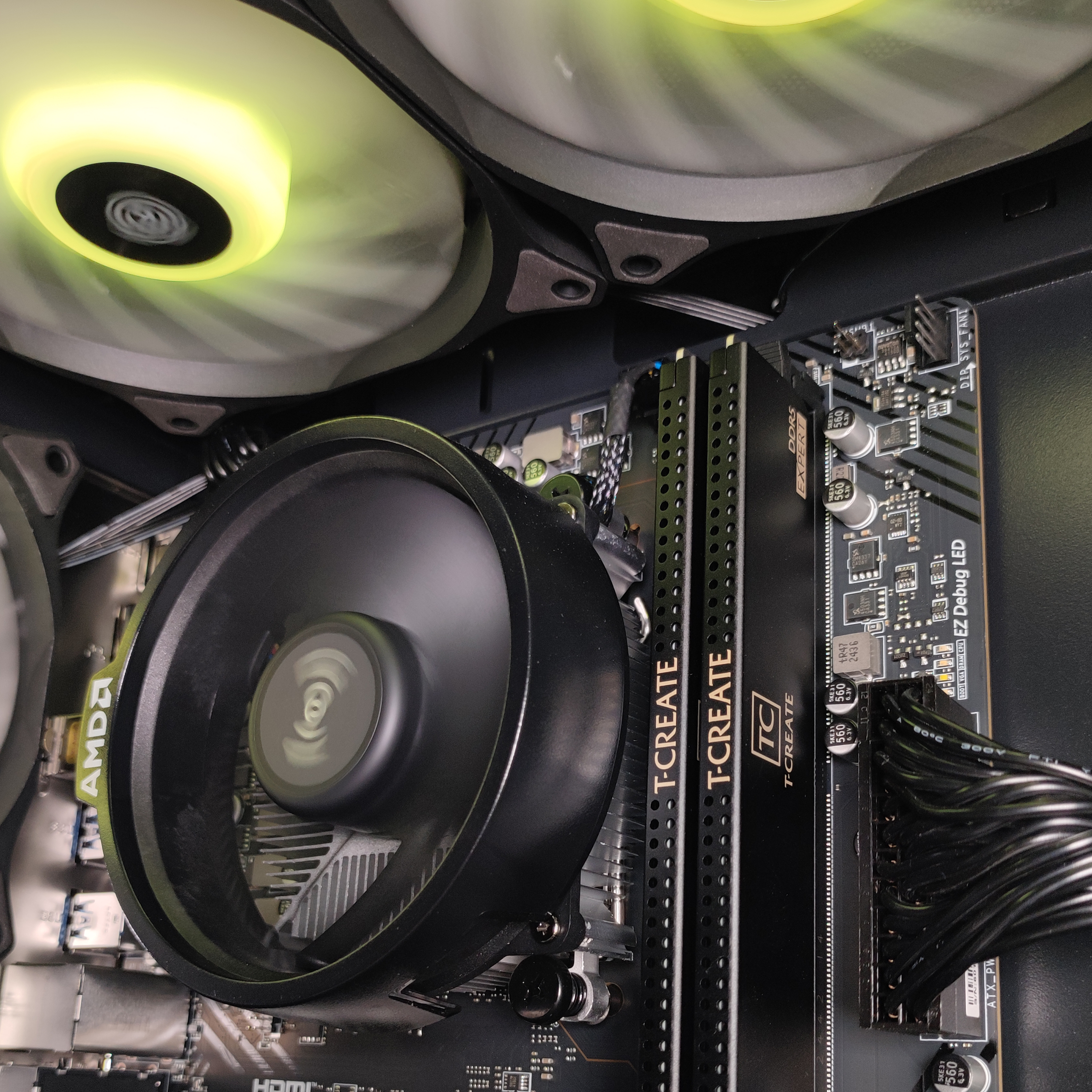 AURA PC - Computador AURA Gamer-PC *Team 7 Edition* Ryzen 5 7500F 32GB DDR5 1TB RTX 5060 WiFi W11