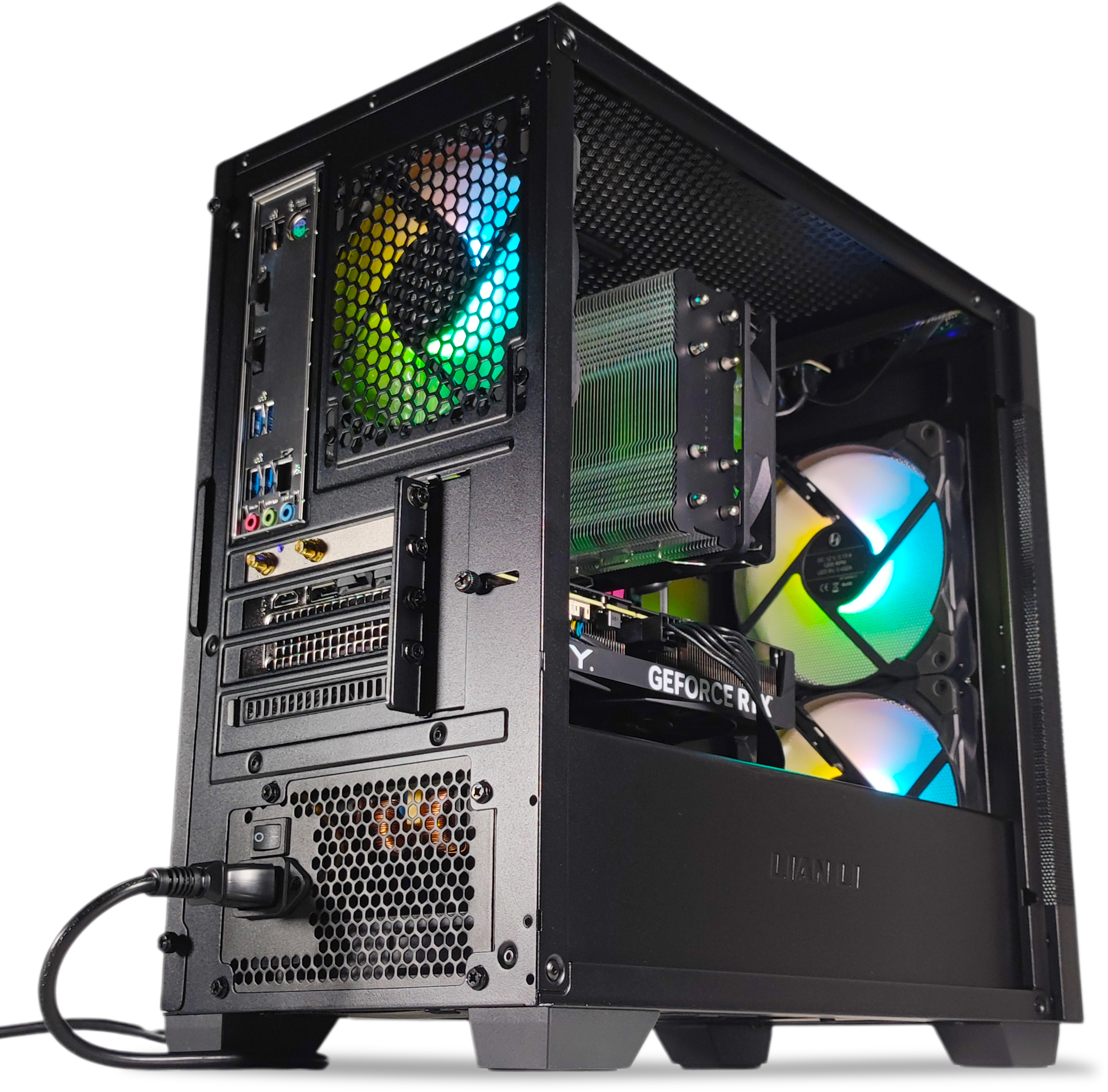 AURA PC - Computador AURA Gamer-PC Ryzen 7 5700X 32GB DDR4 1TB RTX 4060 Ti WiFi W11
