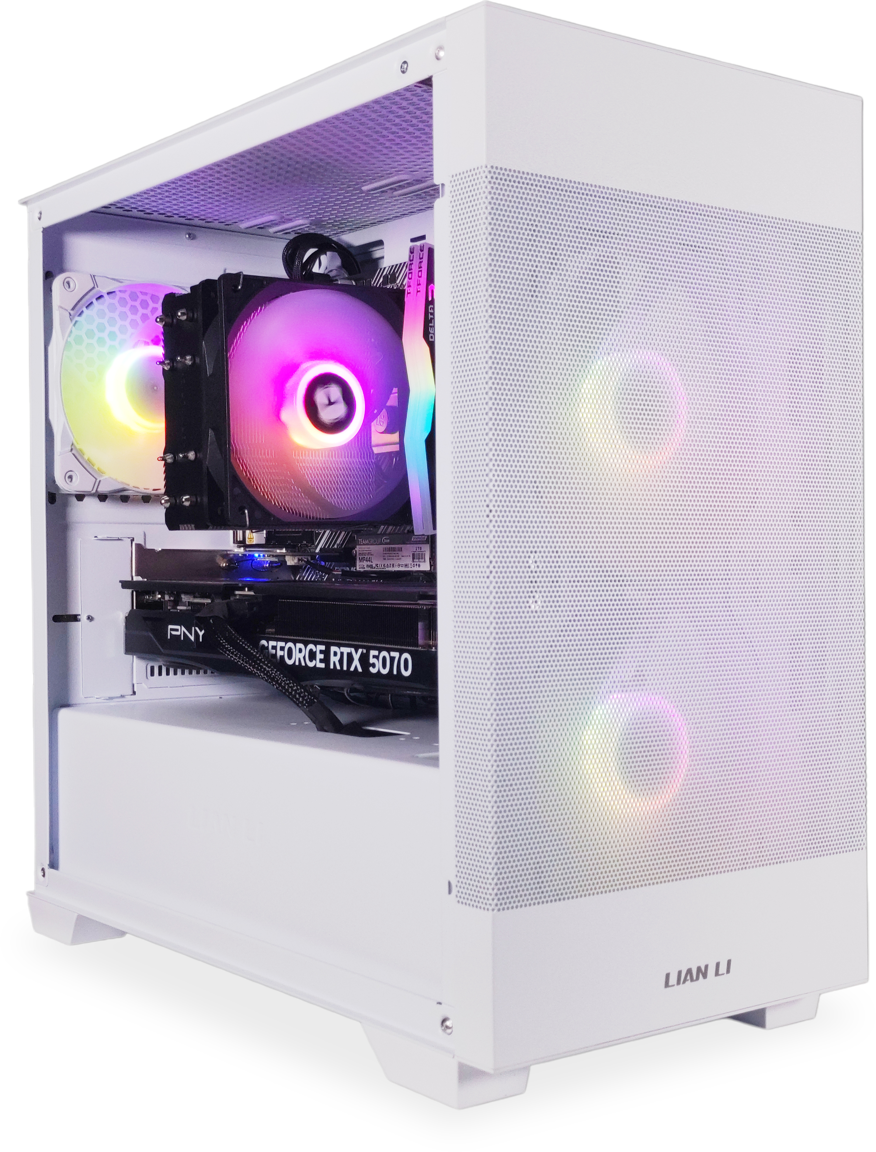 AURA PC - Computador AURA Gamer-PC Ryzen 7 5700X3D 32GB DDR4 1TB RTX 5070 WiFi W11