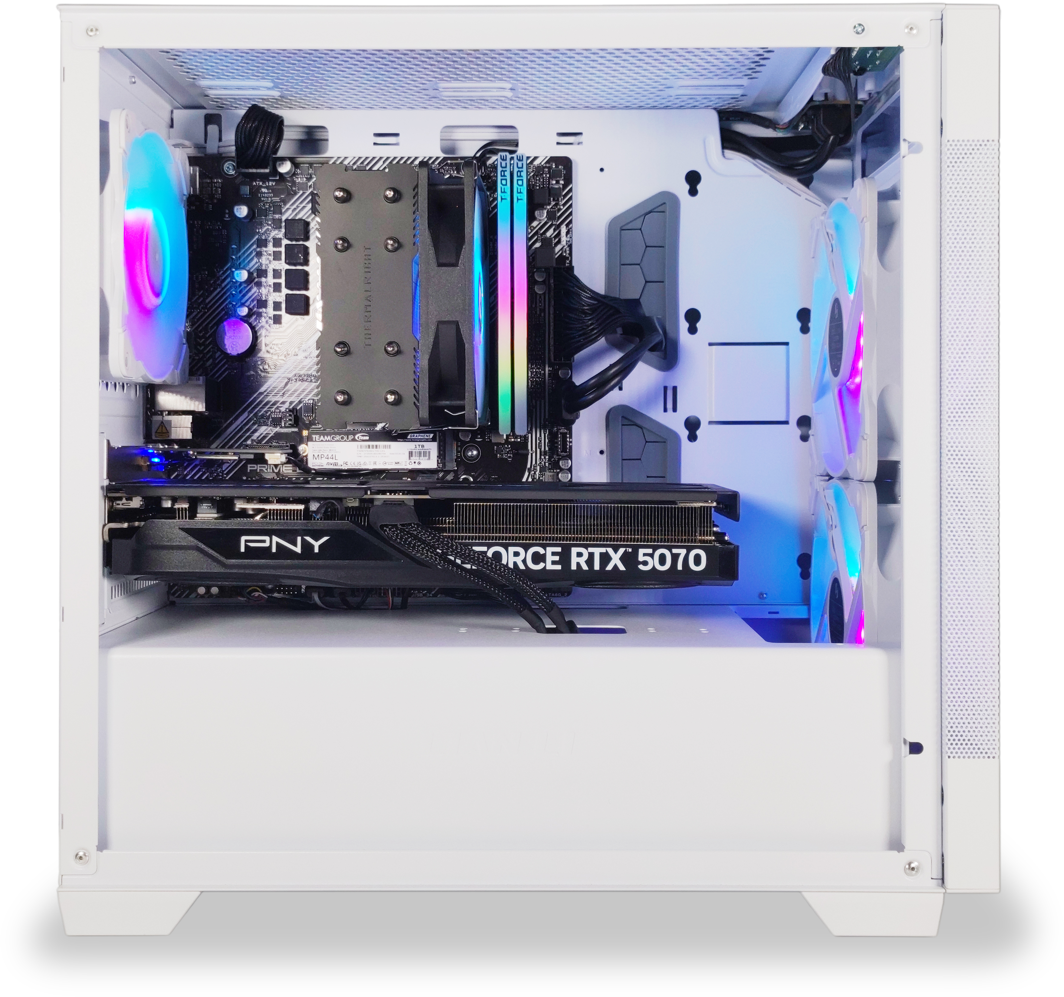 AURA PC - Computador AURA Gamer-PC Ryzen 7 5700X3D 32GB DDR4 1TB RTX 5070 WiFi W11