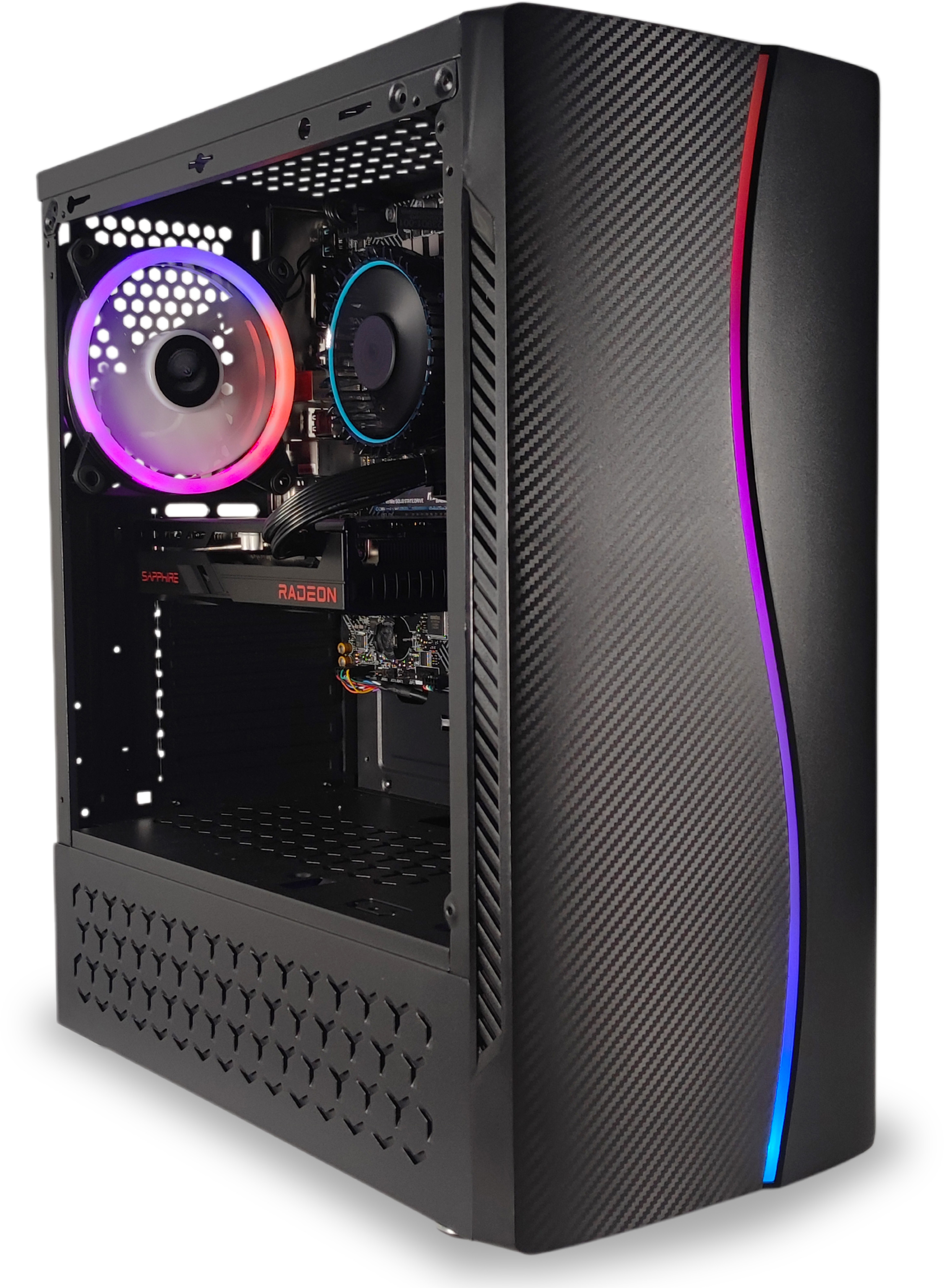 AURA PC - Computador AURA Limited-PC Intel i3 13100F 8GB DDR4 500GB RX 6600 W11