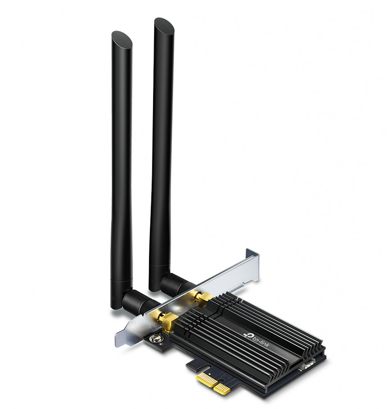 Placa de Rede TP-Link PCI Express Archer TX50E Wi-Fi AX3000 MU-MIMO + Bluetooth