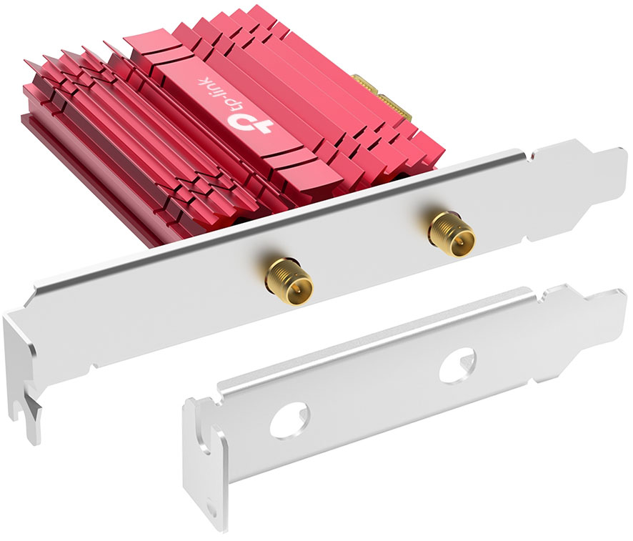 TP-Link - Placa de Rede TP-Link PCI Express Archer TXE75E AXE5400 Wi-Fi 6E & Bluetooth 5.2