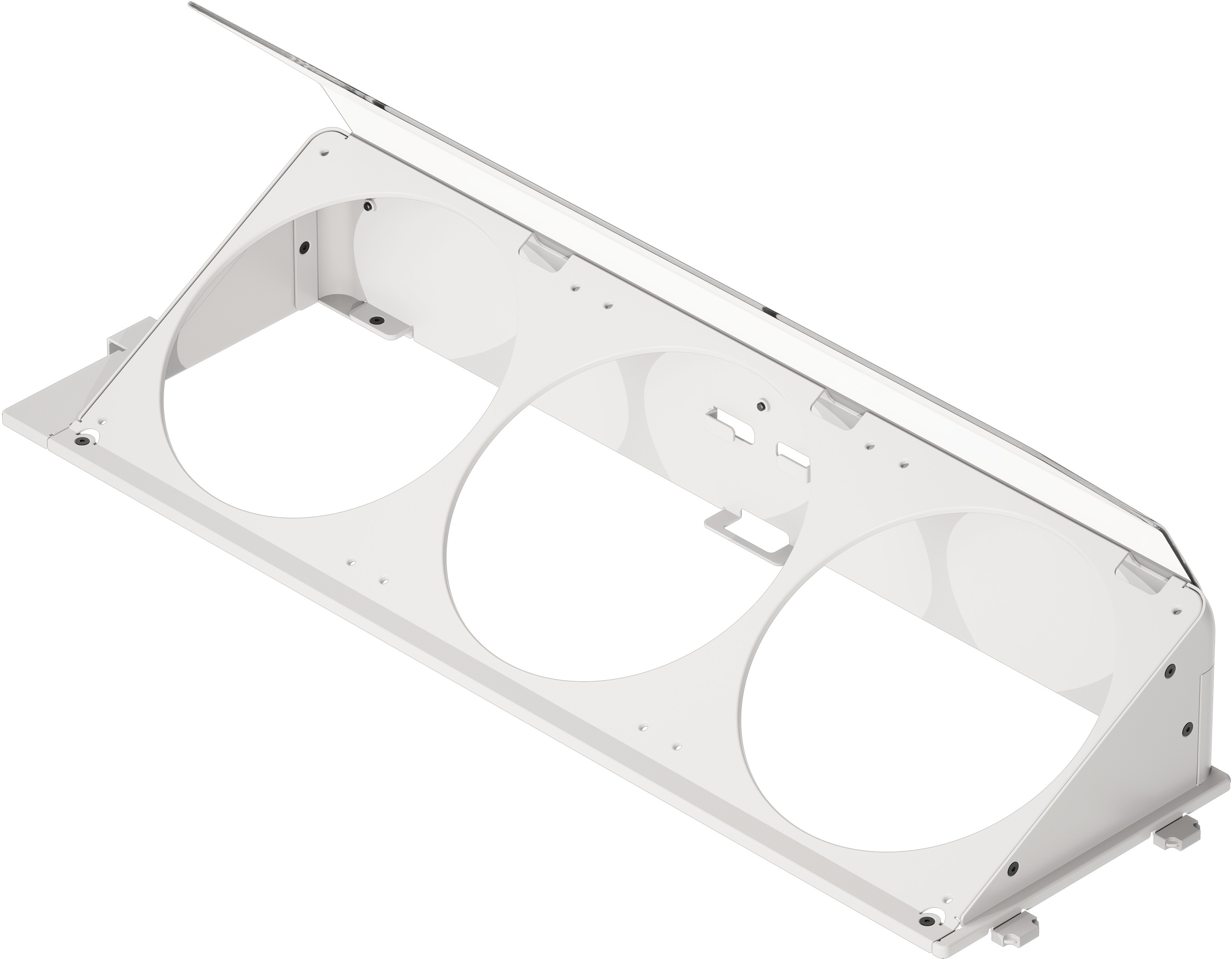 Estrutura para Ventoinhas Inferior Curva - HAVN HS 420 Branco