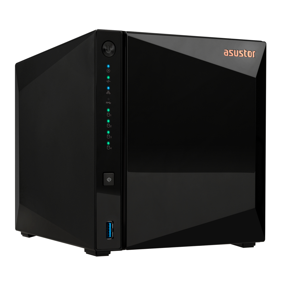 Asustor - NAS Asustor Drivestor 4 Pro Gen2 AS3304T v2 - 4 Baías - 1.7GHz 4-core - 2GB RAM