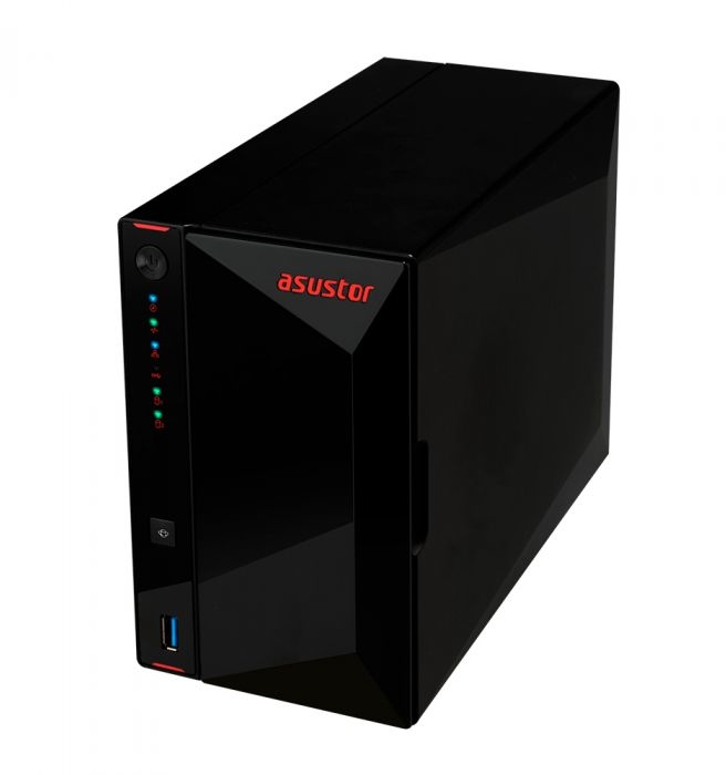 Asustor - NAS Asustor Nimbustor 2 AS5202T - 2 Baías - 2.0GHz-2.7GHz 2-core - 2GB RAM