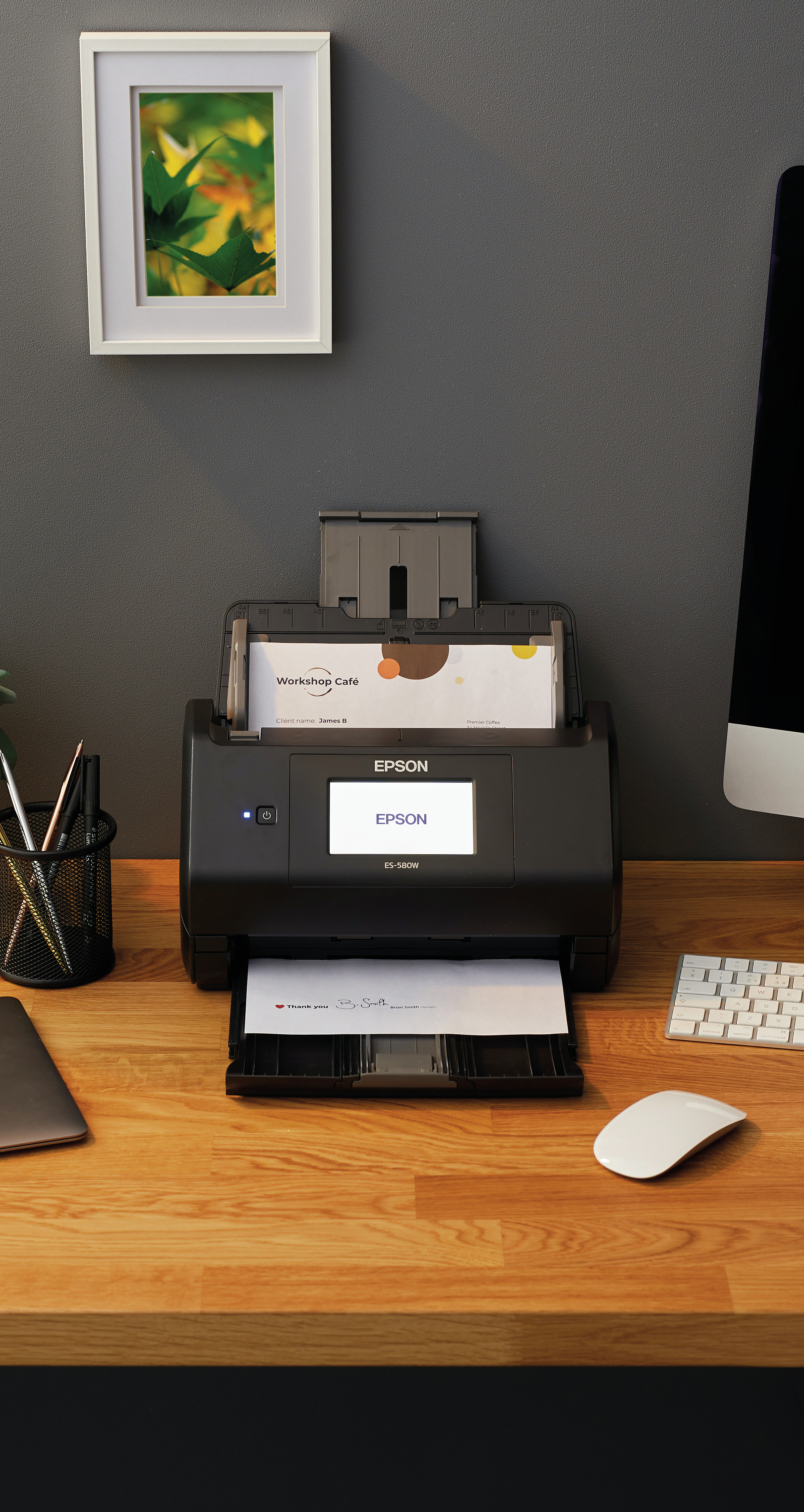 Epson - Scanner de Documentos Epson WorkForce ES-580W