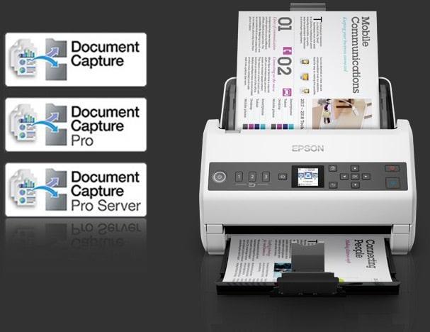 Epson - Scanner de Documentos Epson WorkForce DS-730N
