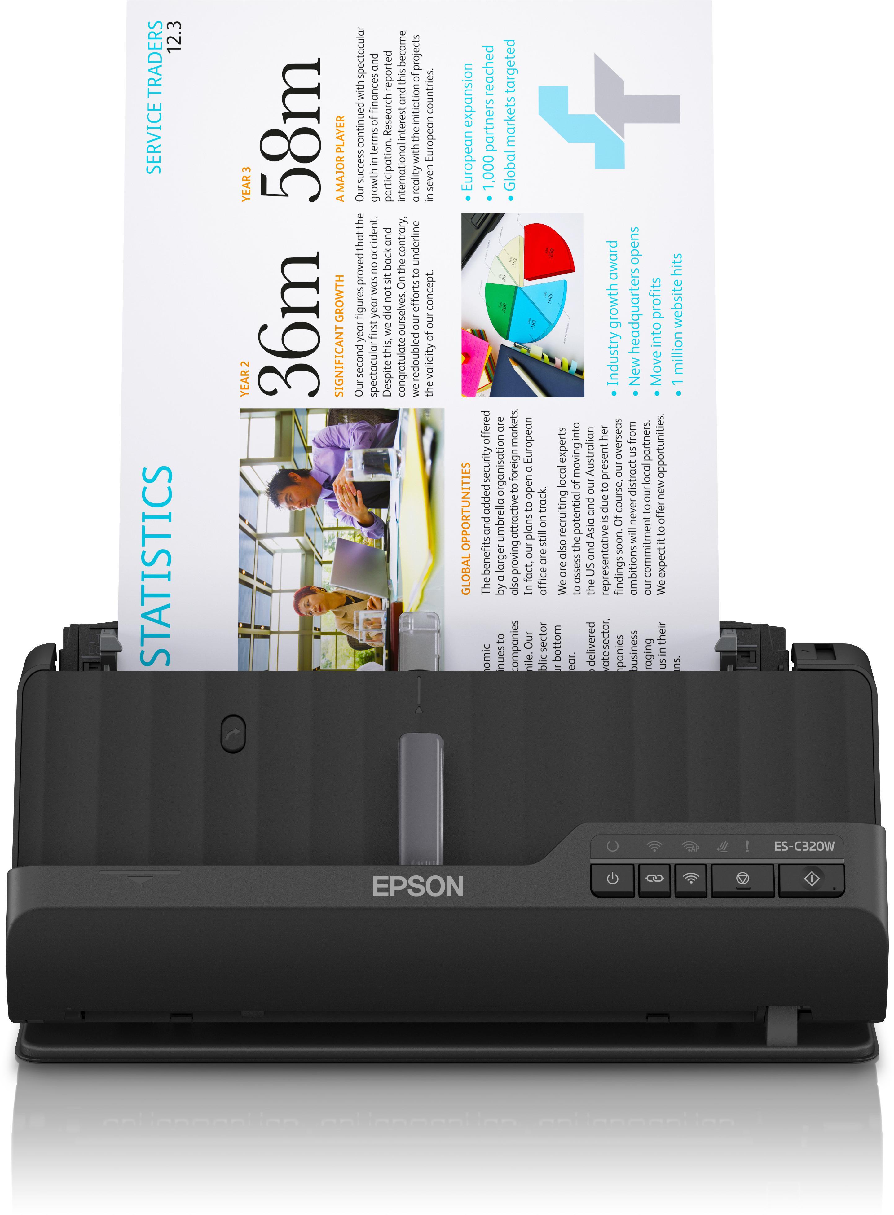 Picture of Picture of Scanner de Documentos Epson WorkForce ES-C320W