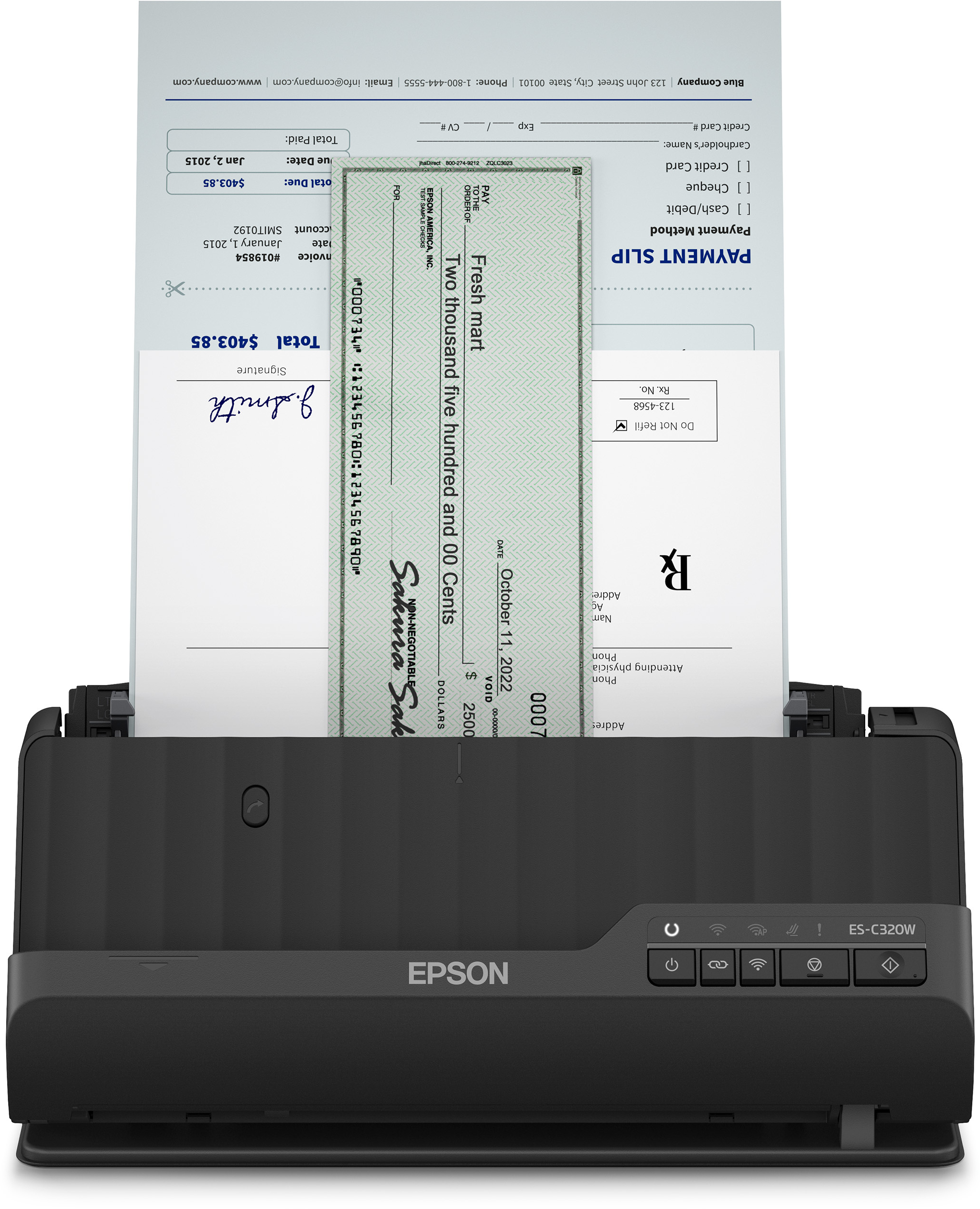 Epson - Scanner de Documentos Epson WorkForce ES-C320W