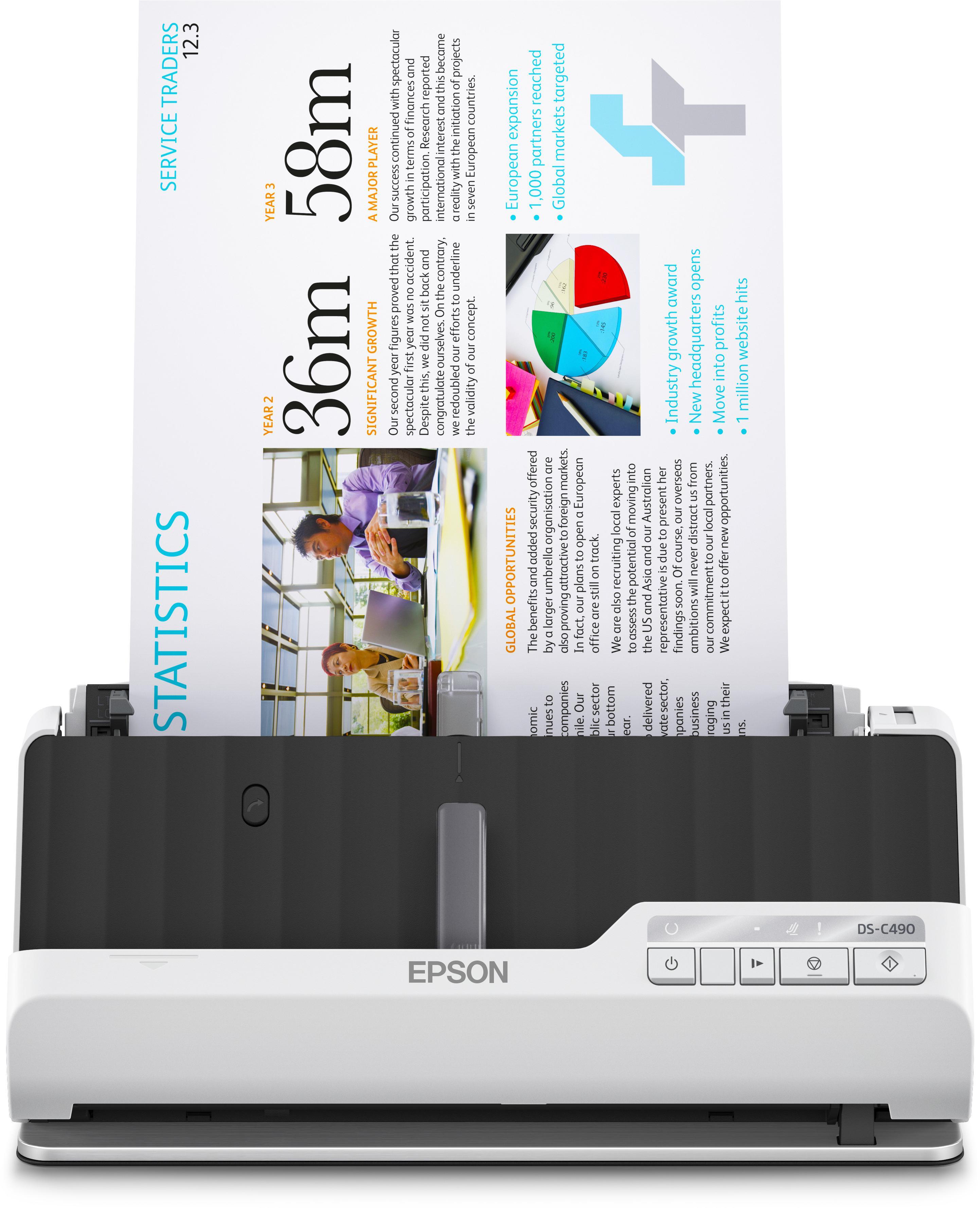 Picture of Picture of Scanner de Documentos Epson WorkForce DS-C490