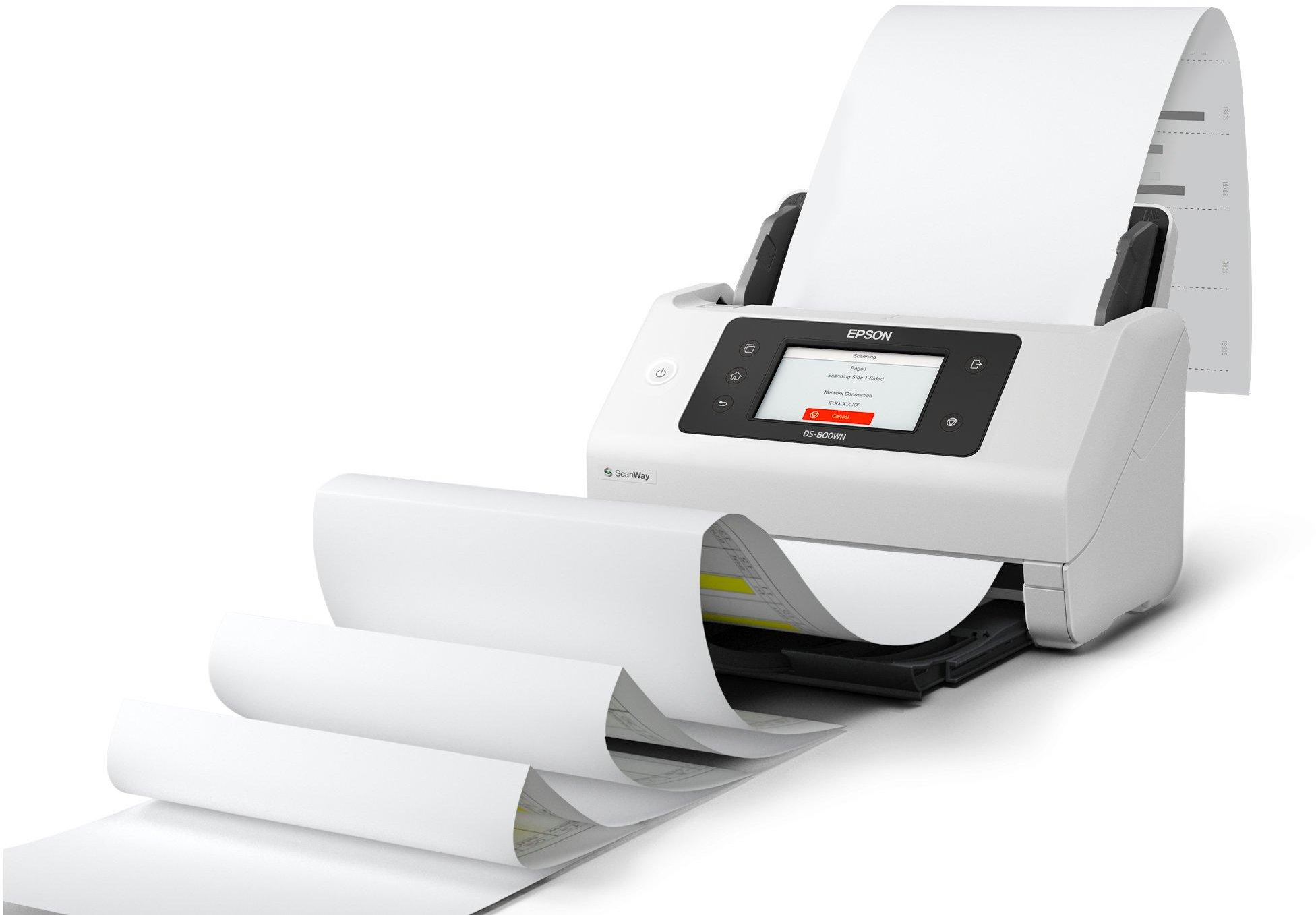 Epson - Scanner de Documentos Epson WorkForce DS-800WN