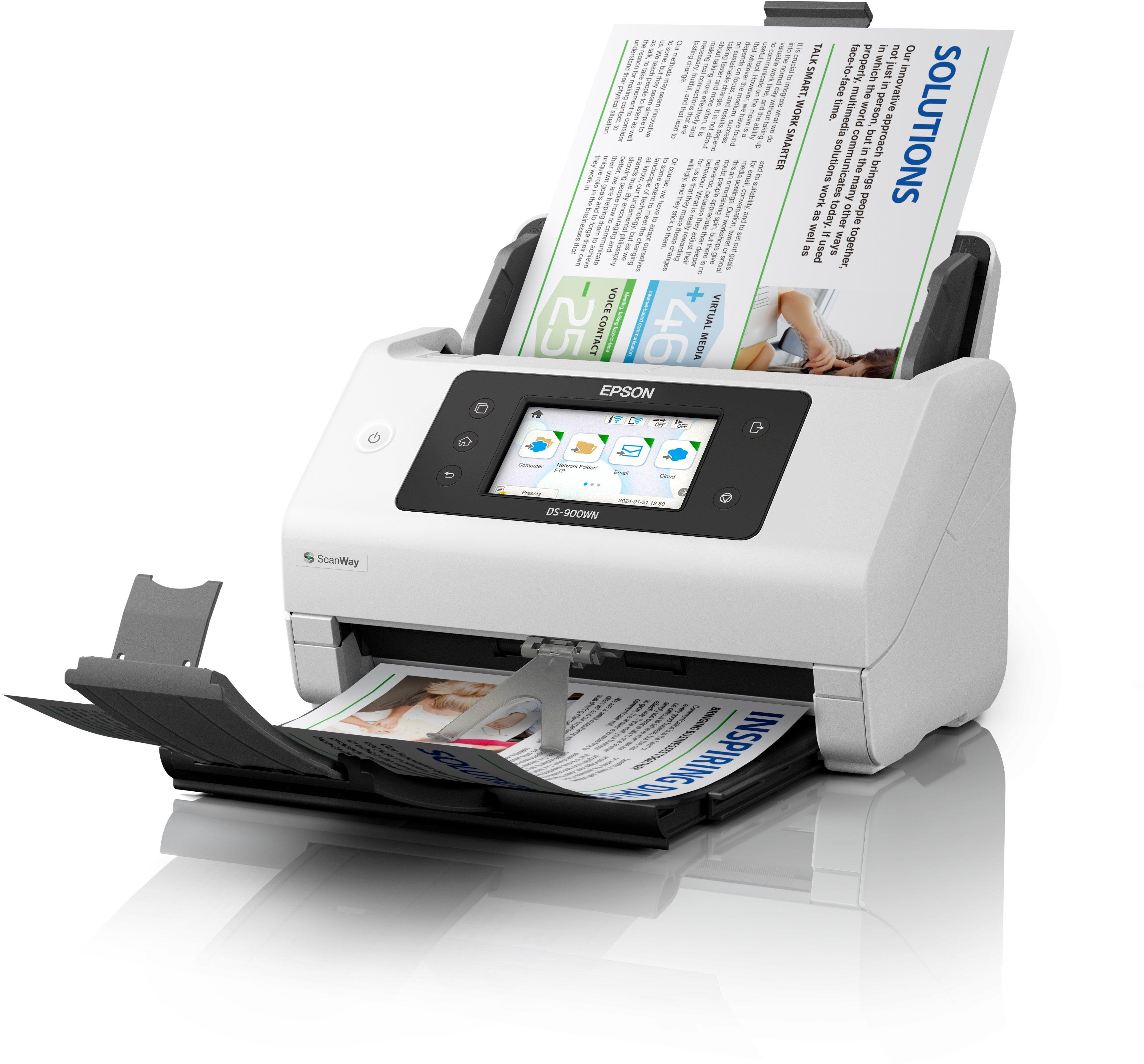  - Scanner de Documentos Epson WorkForce DS-900WN