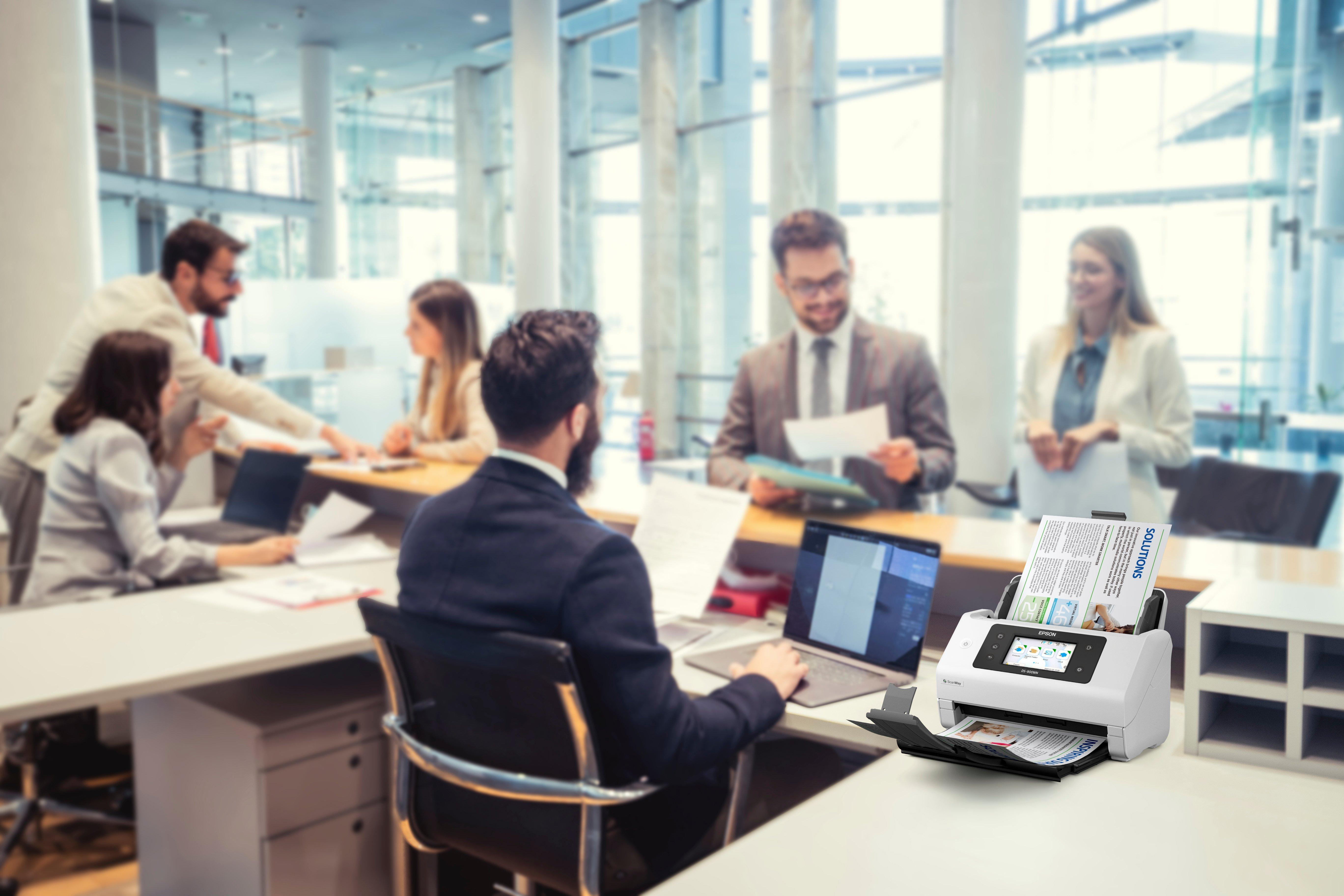  - Scanner de Documentos Epson WorkForce DS-900WN