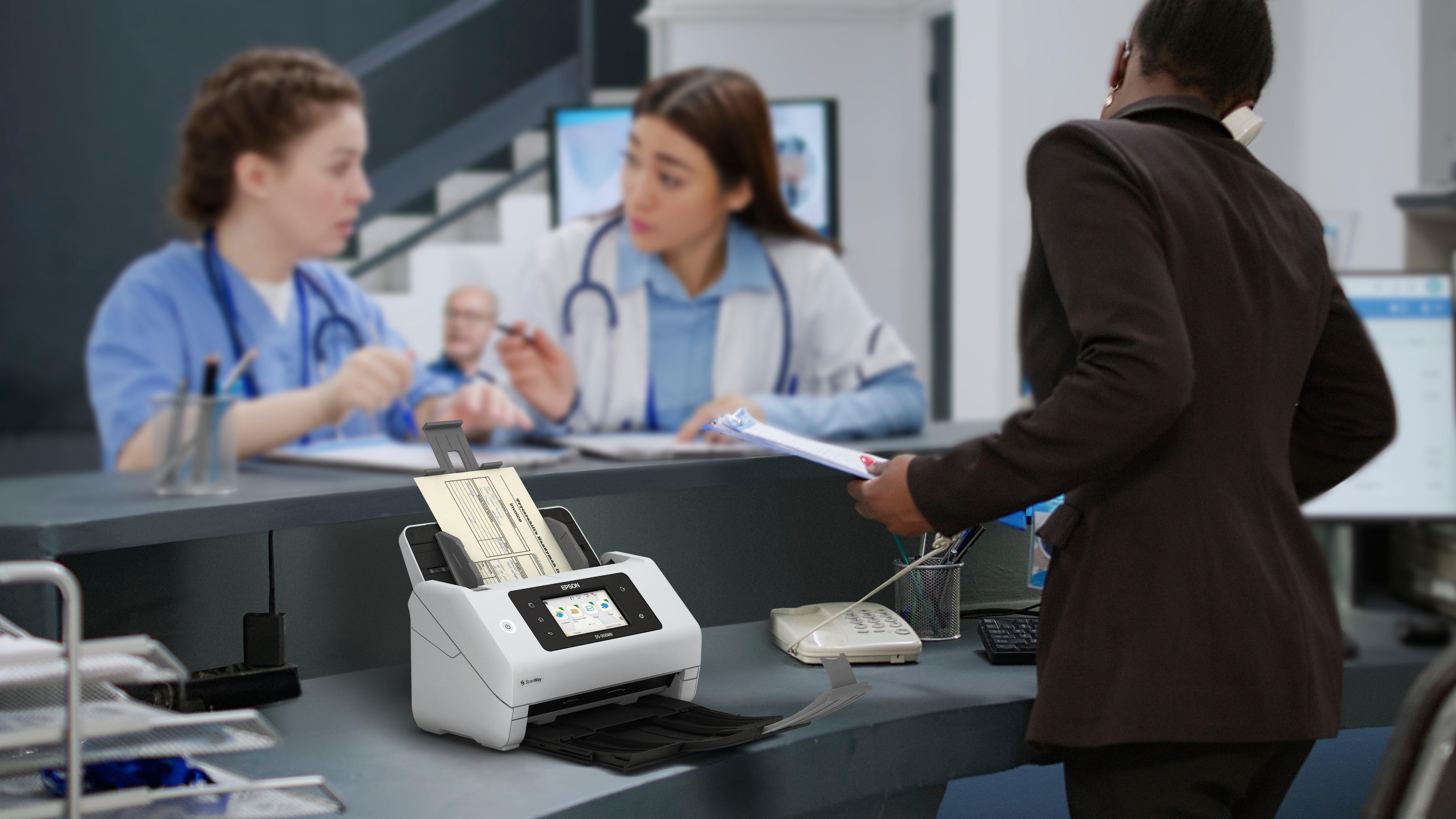  - Scanner de Documentos Epson WorkForce DS-900WN