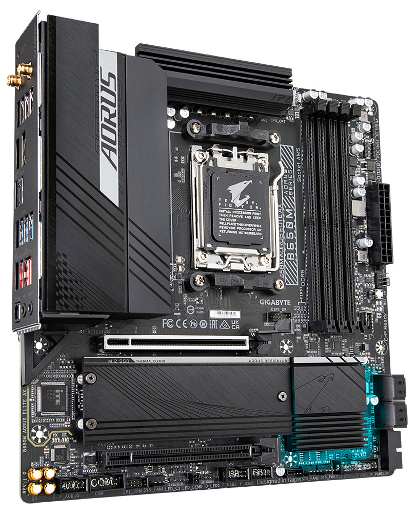 Gigabyte - Motherboard Gigabyte B650M Aorus Elite AX