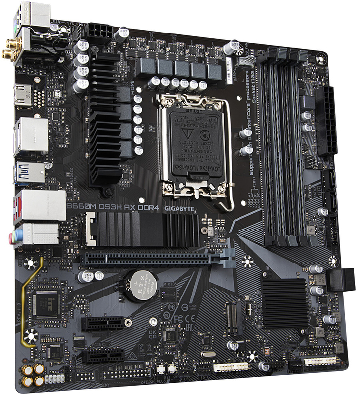 Gigabyte - Motherboard Gigabyte B660M DSH3 AX DDR4