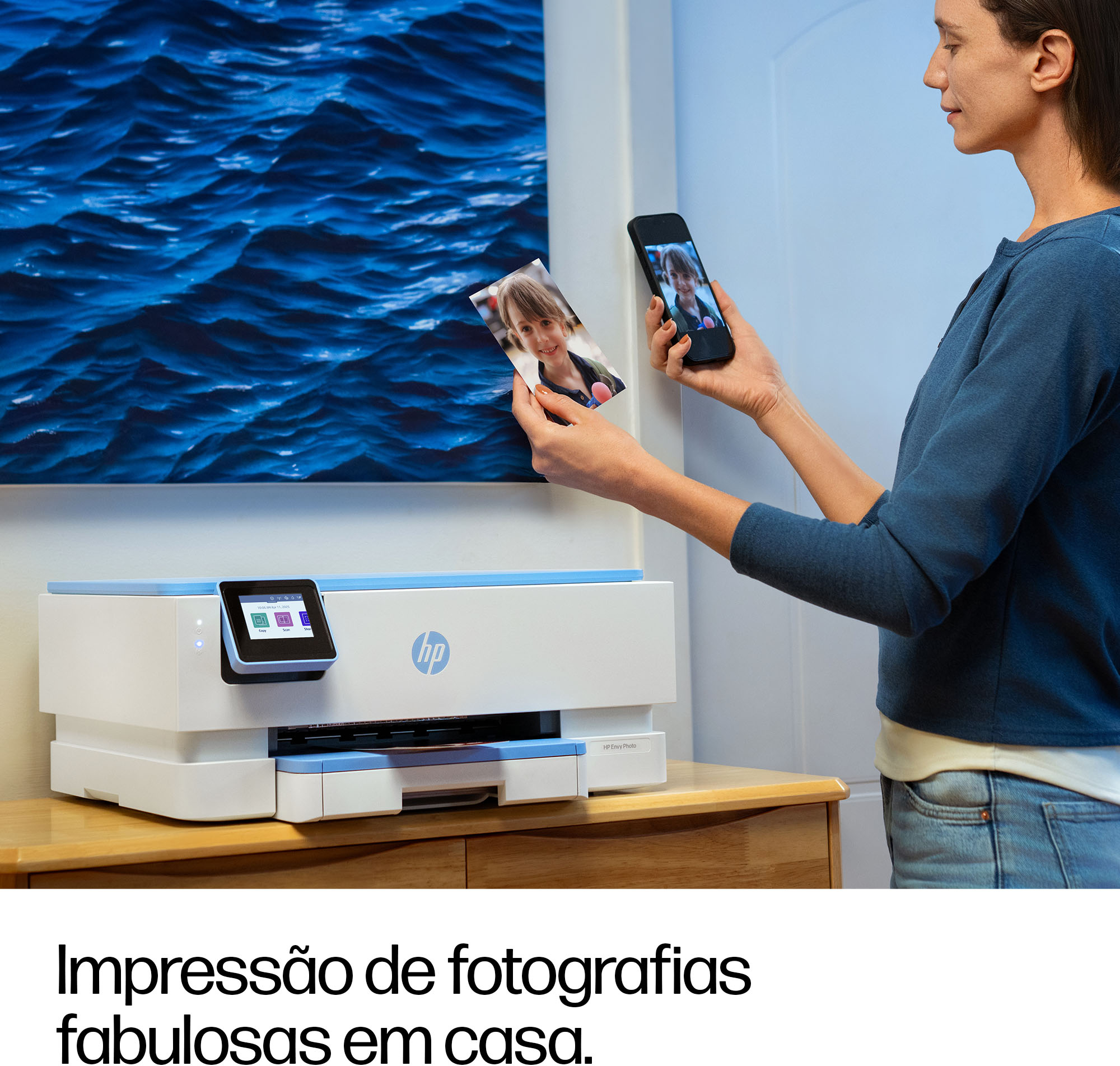  - Impressora Multifunções a Jato de Tinta HP Envy Photo 7231 All-in-One