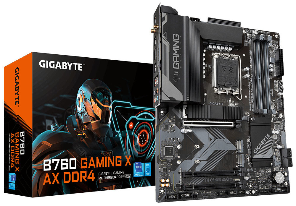Motherboard Gigabyte B760 Gaming X AX DDR4