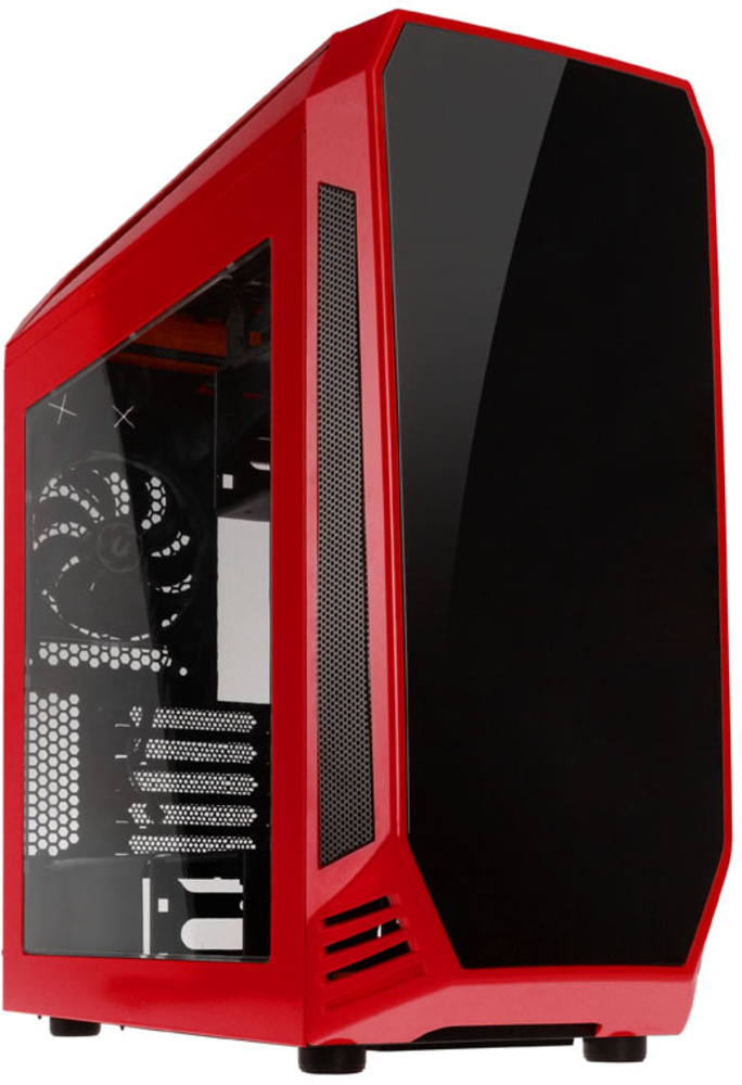 Caixa Micro-ATX BitFenix Aegis Core Vermelho / Preto