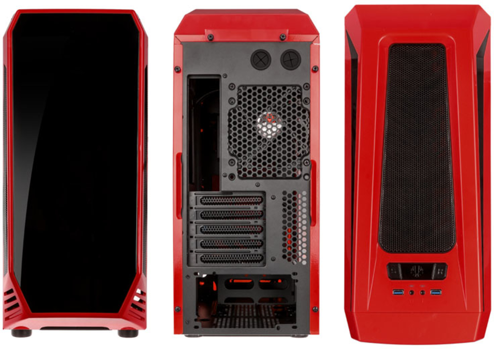 BitFenix - Caixa Micro-ATX BitFenix Aegis Core Vermelho / Preto