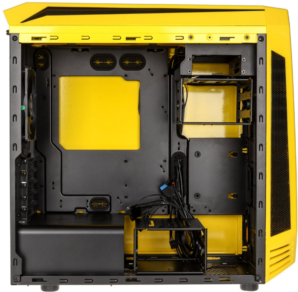BitFenix - Caixa Micro-ATX BitFenix Aegis Core Amarelo / Preto