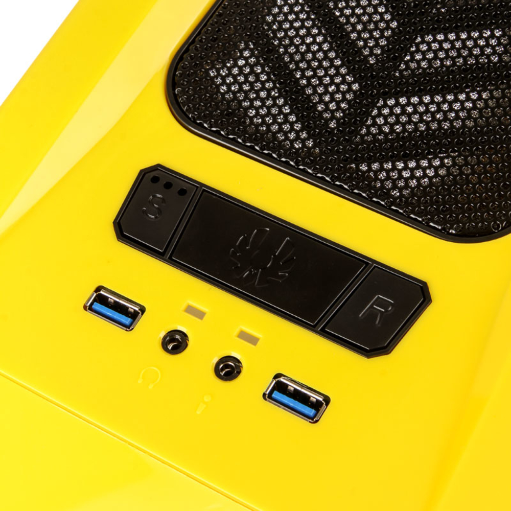 BitFenix - Caixa Micro-ATX BitFenix Aegis Core Amarelo / Preto