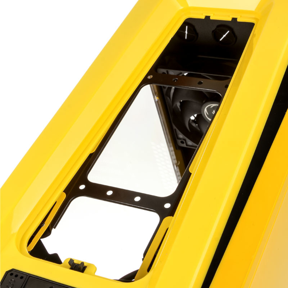 BitFenix - Caixa Micro-ATX BitFenix Aegis Core Amarelo / Preto