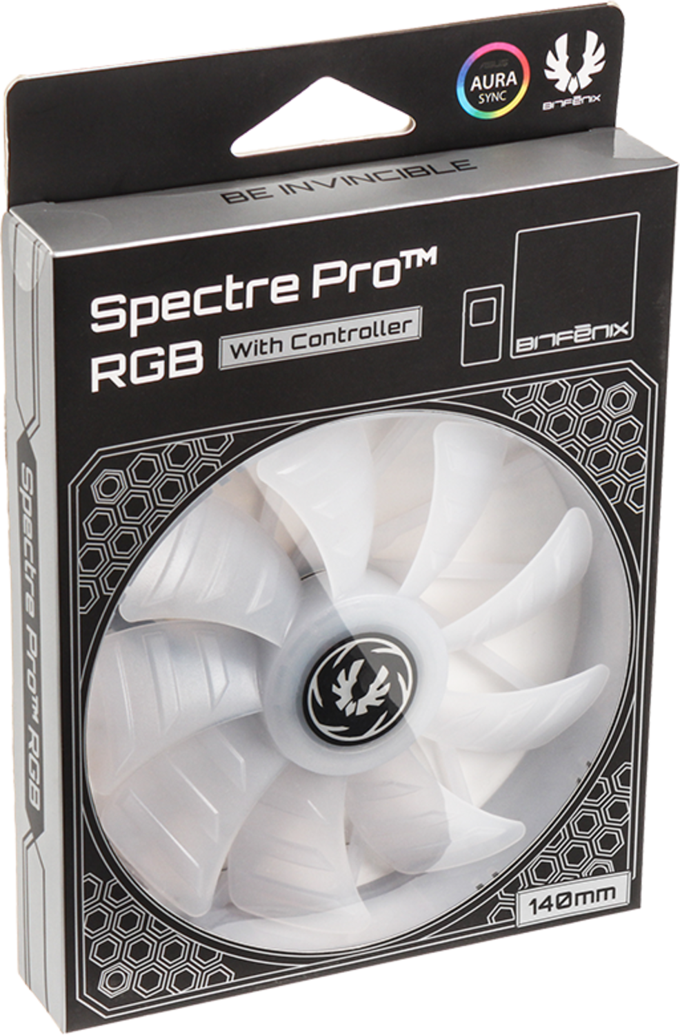 BitFenix - Ventoinha + Controlador BitFenix Spectre Pro RGB 140mm