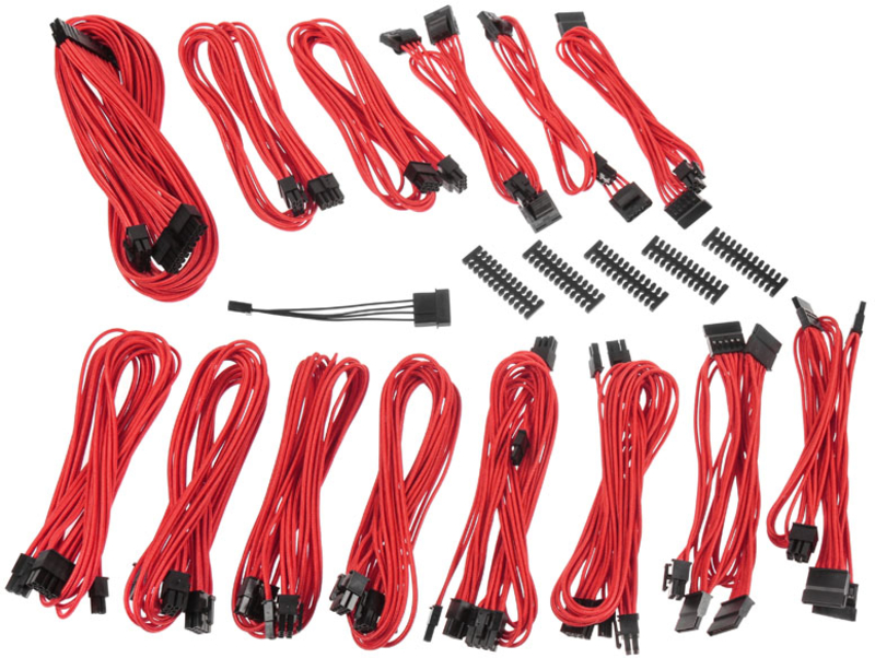 Kit BitFenix Alchemy 2.0 CMR-Series Vermelho