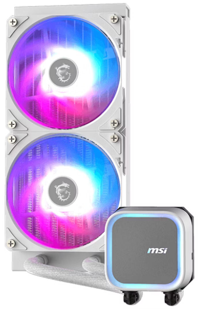  - Bundle Caixa MAG FORGE 320R AIRFLOW / MAG CORELIQUID A13 240MM / MAG A750BN PCIE5 Branco