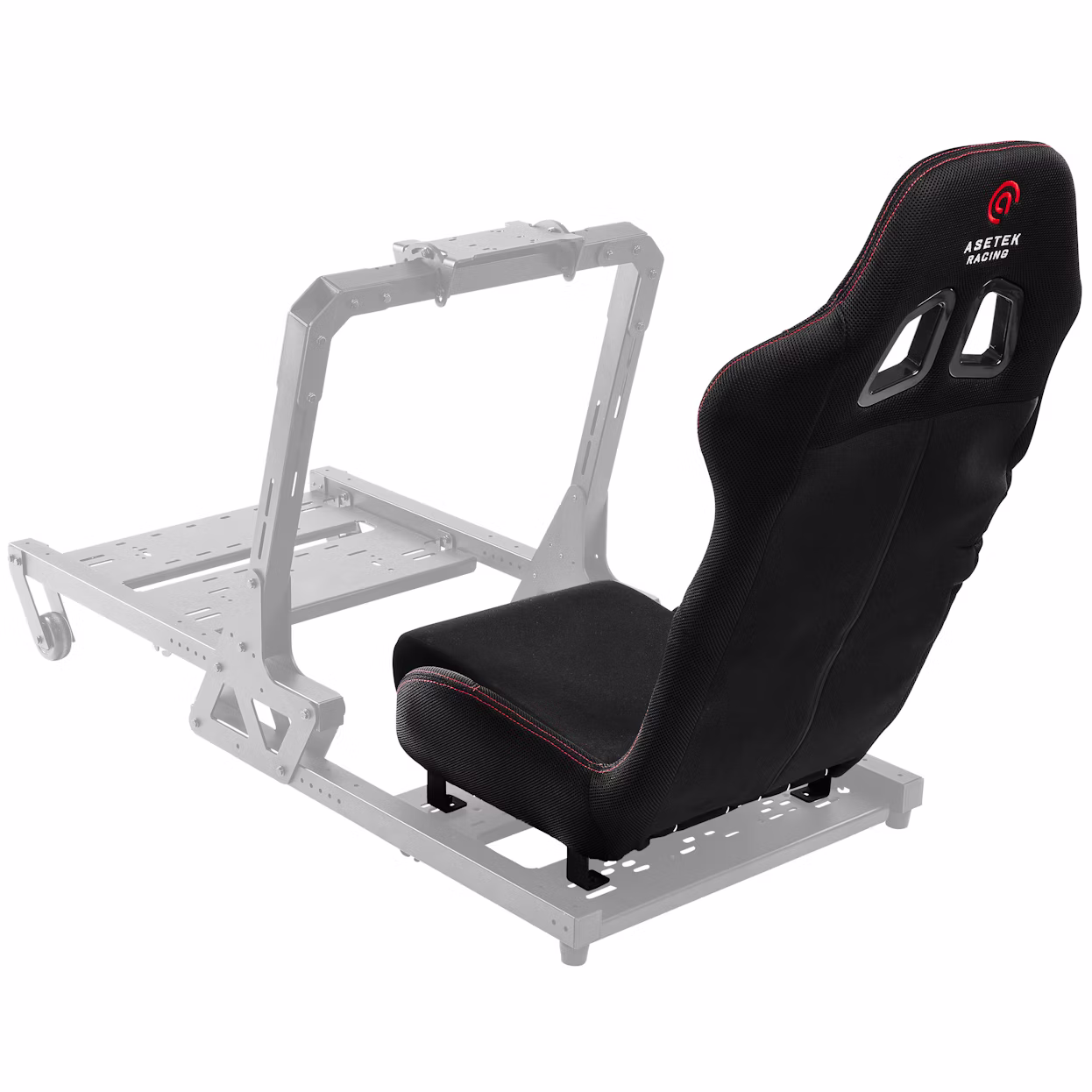  - Bundle Asetek SimSports Cockpit + Assento Initium Compact + Suporte Monitor + Slider