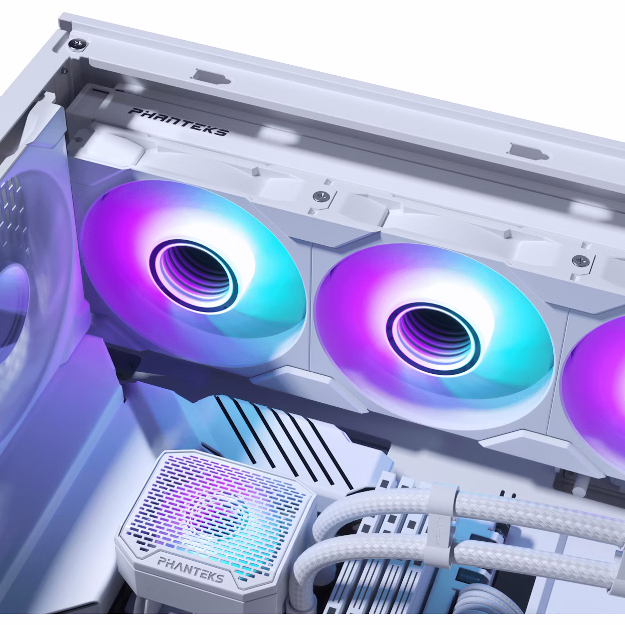  - Bundle Phanteks Caixa ATX XT Pro Branca DRGB + AIO Glacier One 360mm